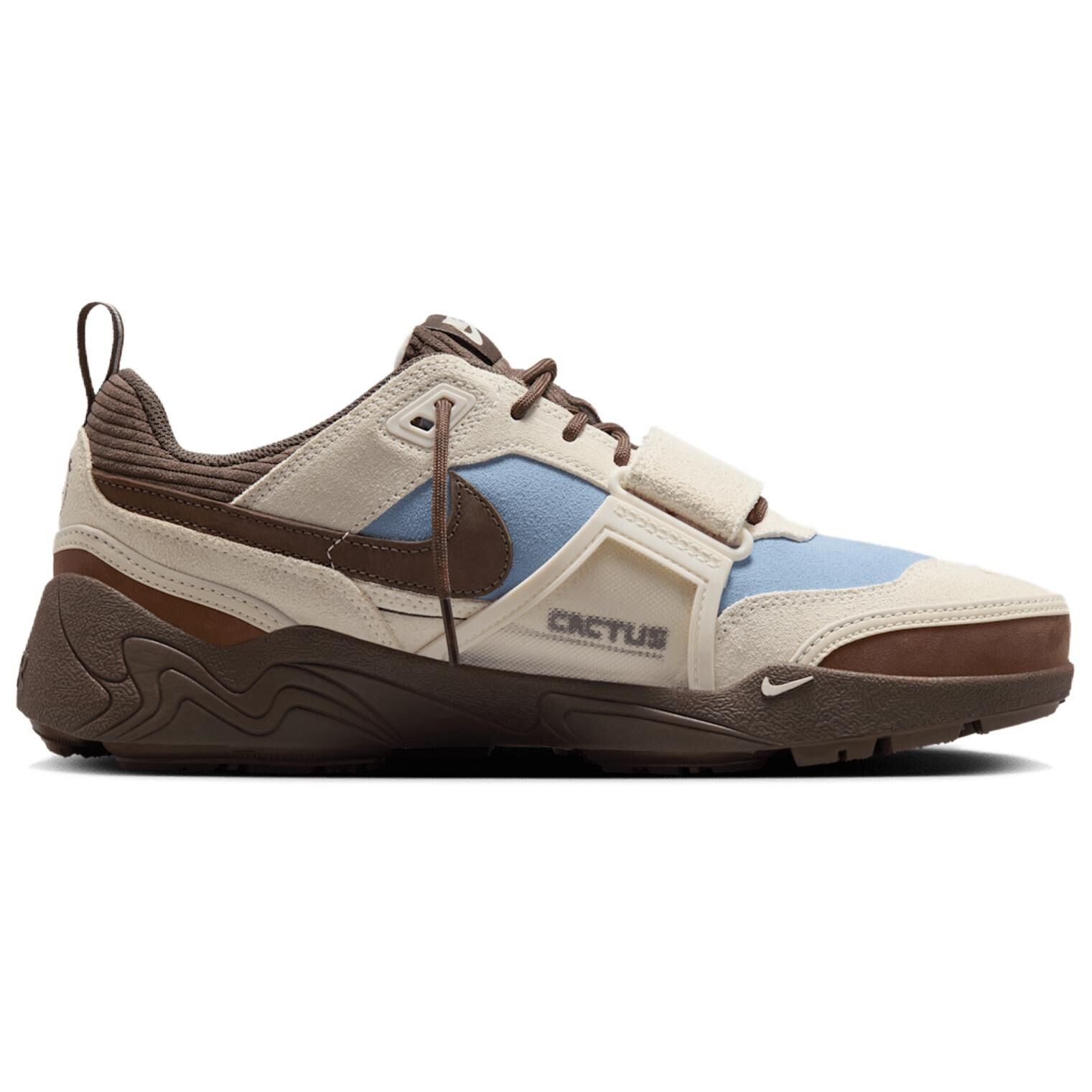 【代購】Nike x Travis Scott ZOOM Field JAXX Breathable Low top Casual Shoes Unisex Beige Blue HQ3072-400