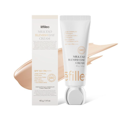 CA261018-R8-Lefilleo Milk EXO Blemish Day Cream SPF 50+ PA++++(40g)(Exp：04/2029)