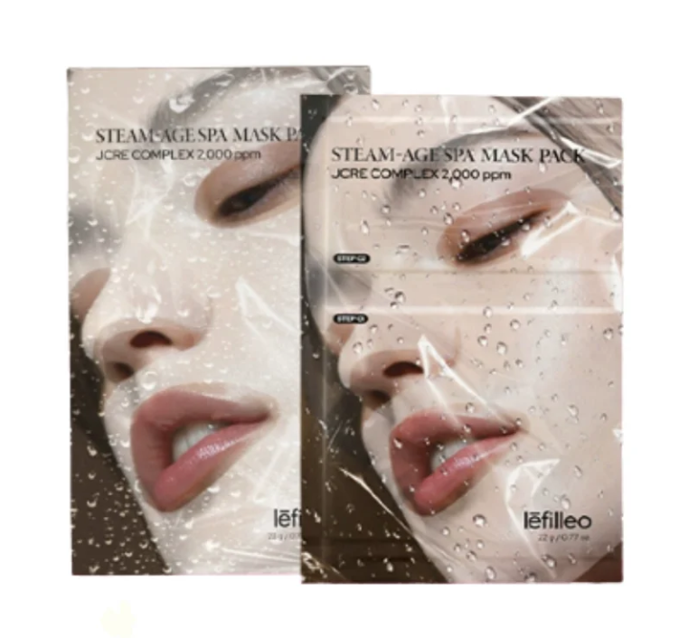 CR261018-F9-lefilleo Steam-Age Spa Mask Pack-22g x 5ea(Exp-2028/2029)
