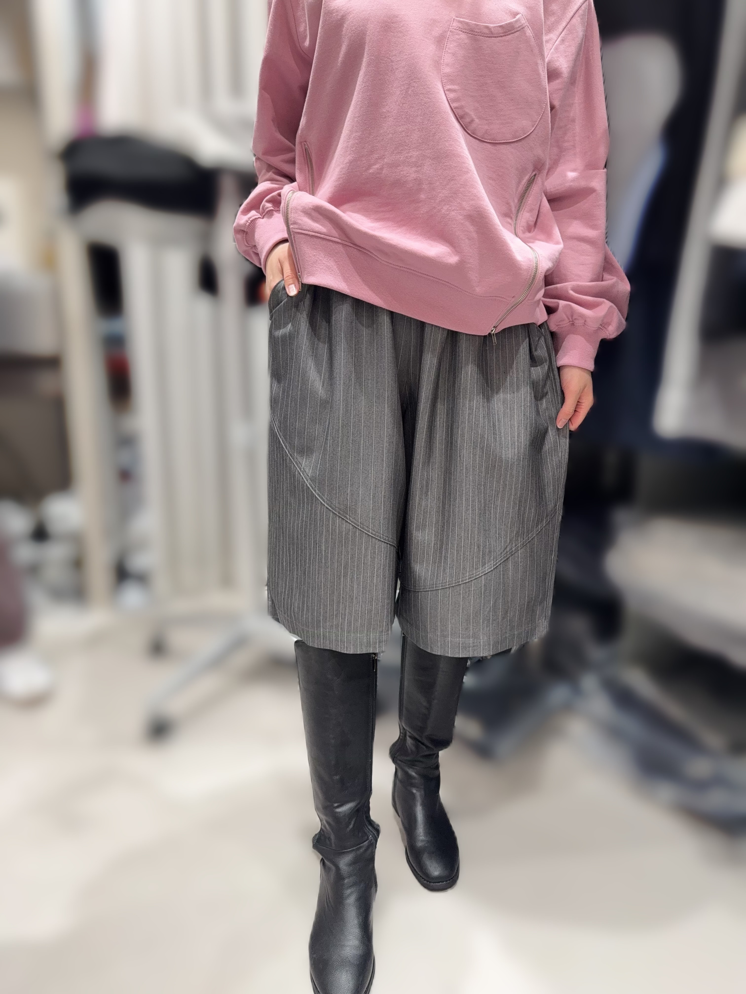 RU17   條子褲  腰25-44 HIP46 長25.5 $599