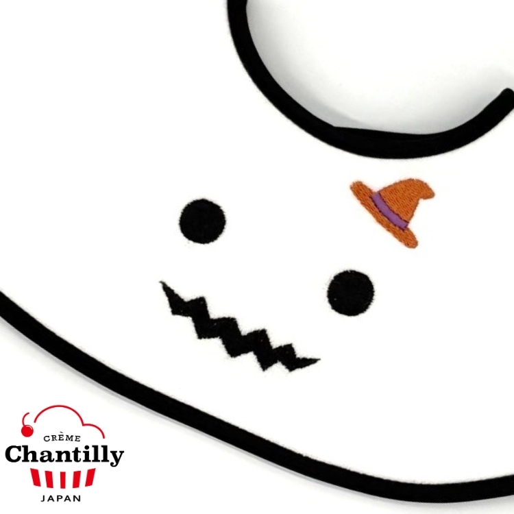 【日本 crème chantilly】萬聖節圍兜｜幽靈
