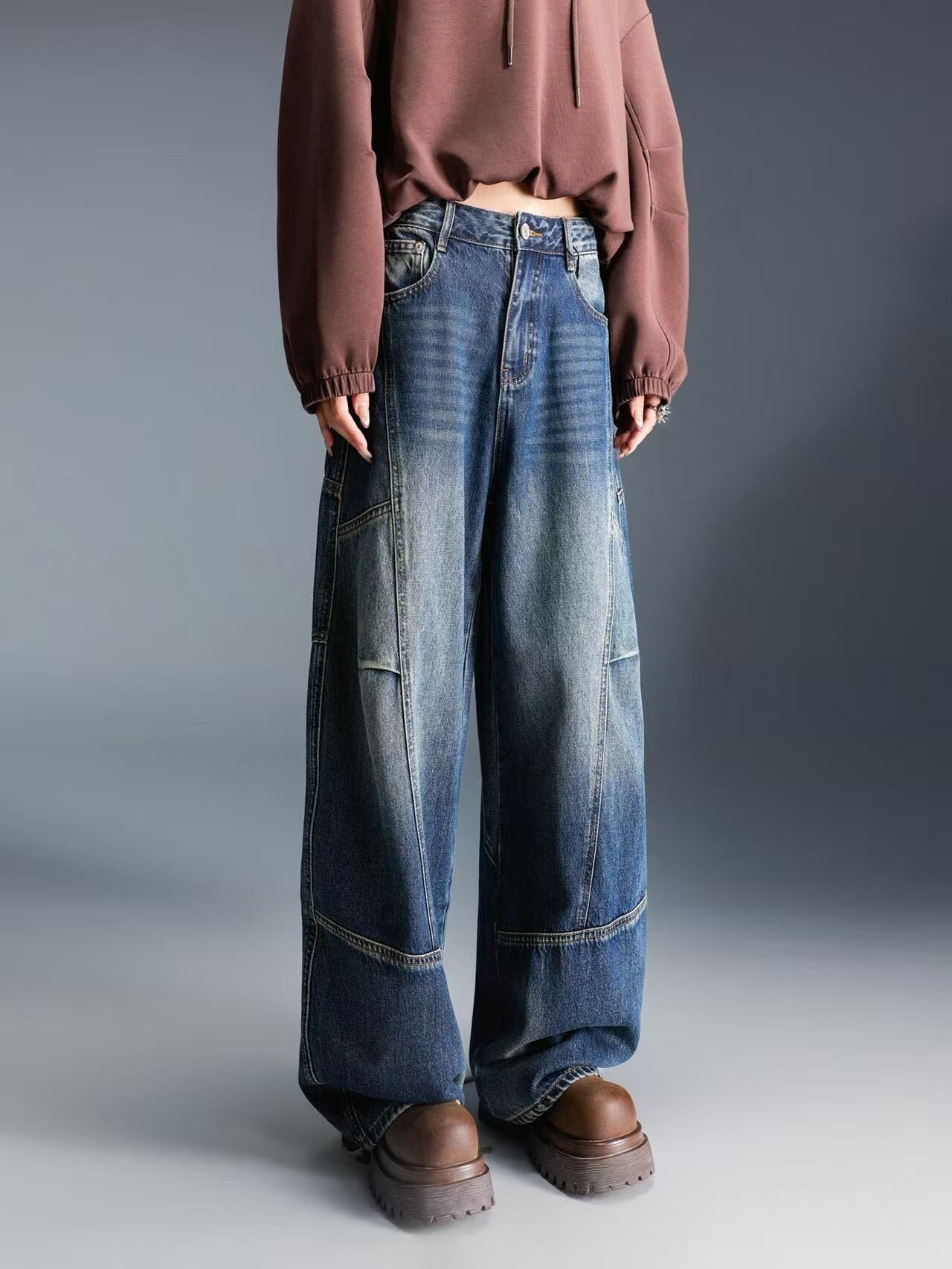 1019GZ31-GZTRIP-TUOGU-Jeans (A31 Denim Blue)