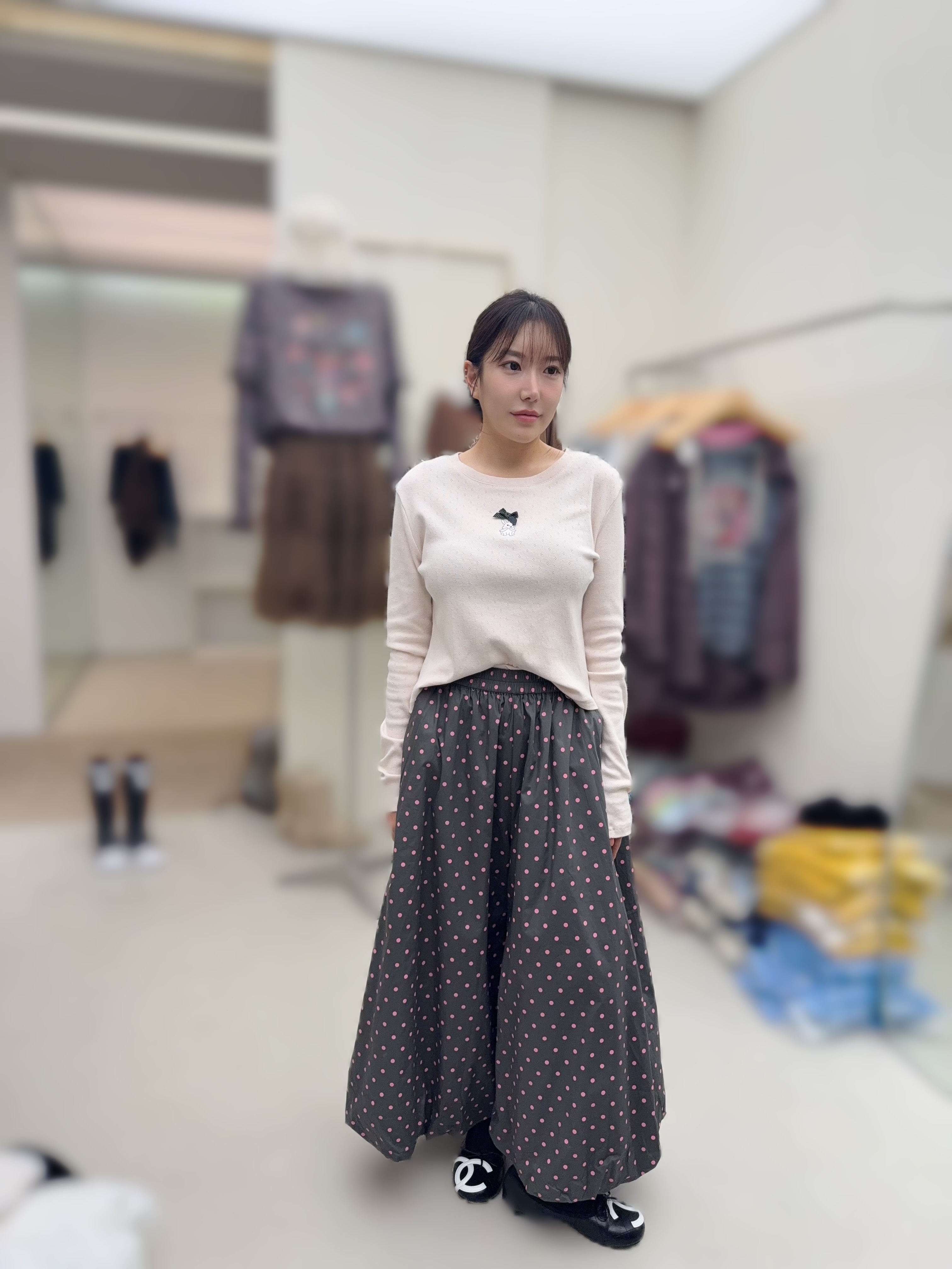 【限量】CE39   下身 波點褲 腰26-42 HIP60 長35 $499 (1口價)