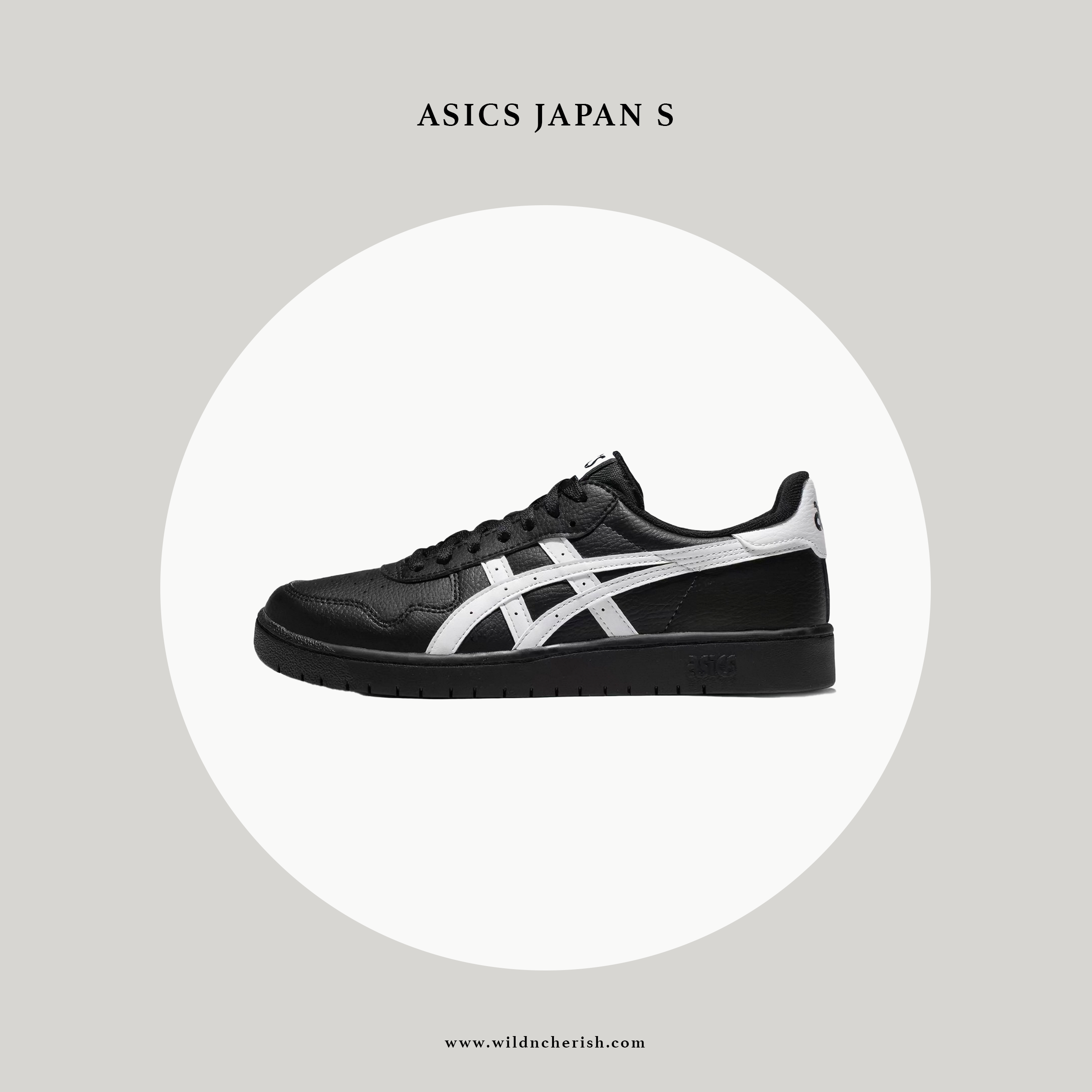 預訂 | Asics Japan S 黑白