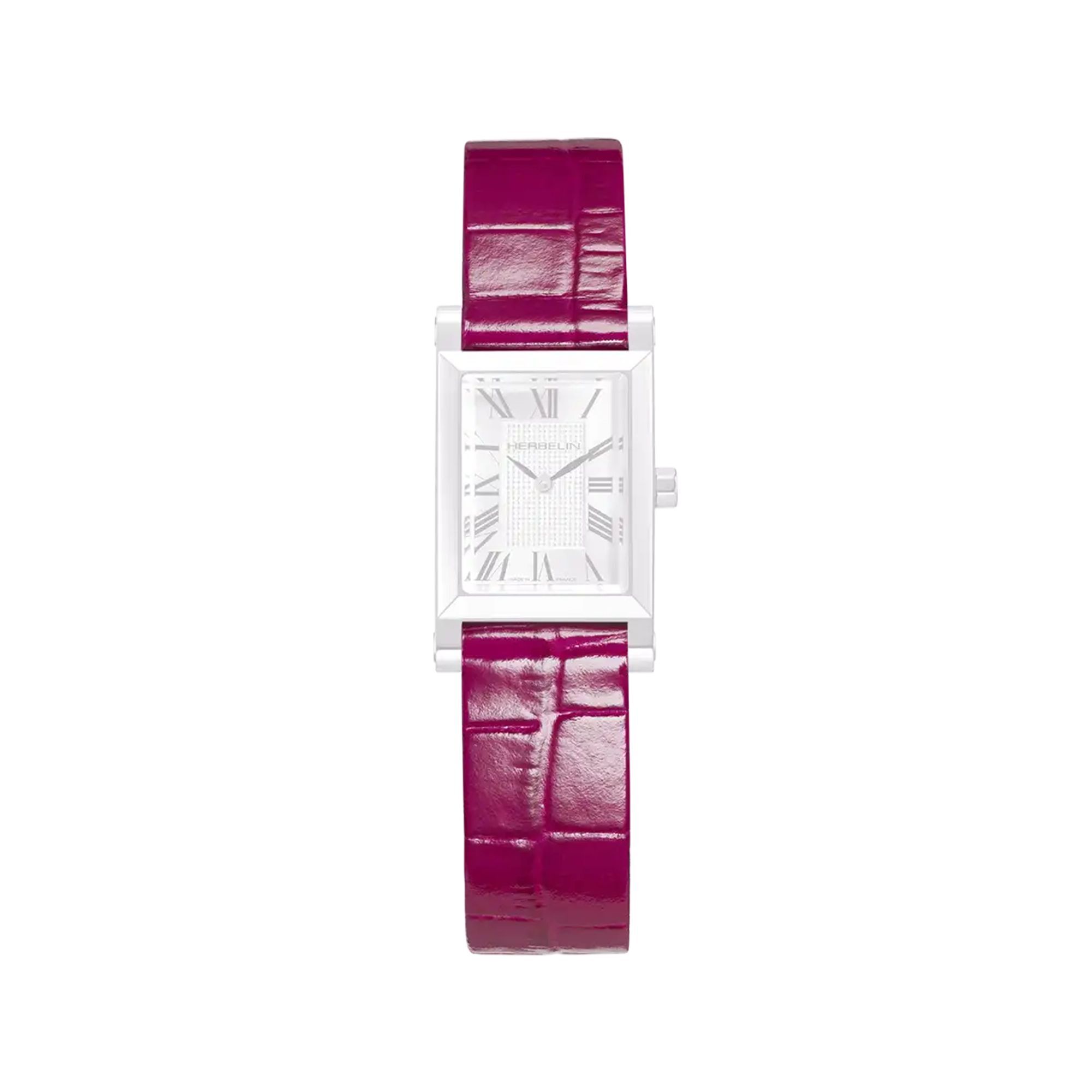1HL1019-209 [HERBELIN] Antares 玫瑰粉鱷魚紋錶帶 #BRAC17344A125 (EU)