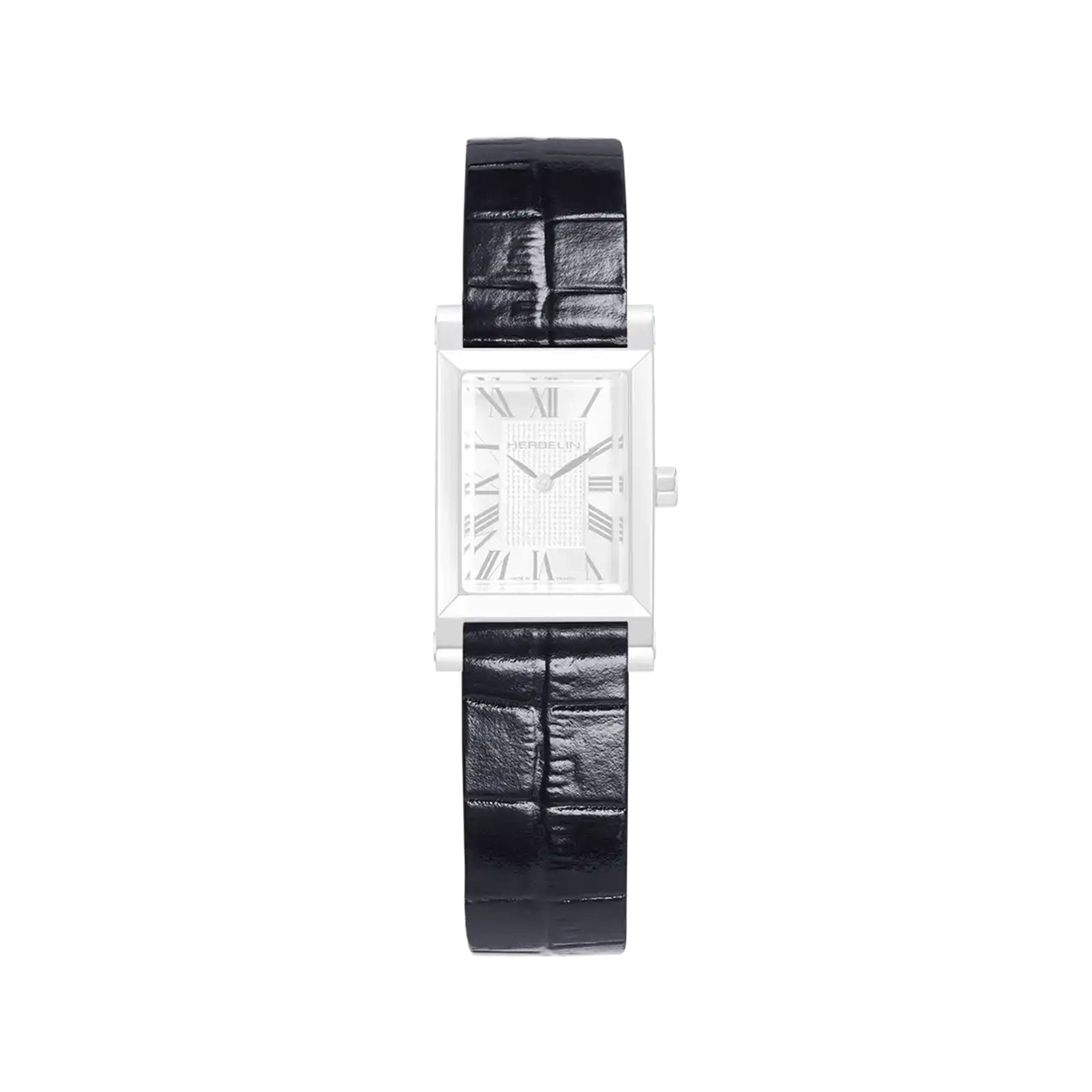 1HL1019-210 [HERBELIN] Antares 藍色鱷魚紋錶帶 #BRAC17344A126 (EU)