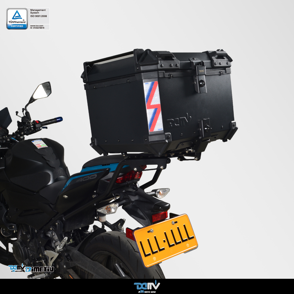 英文名稱：DIMOTIV Tubular Rear Luggage Rack for KAWASAKI NINJA 400／Z400