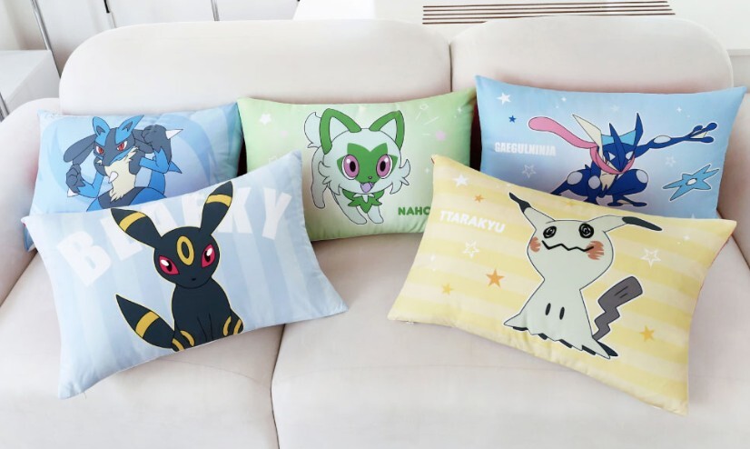 【OWN】Pokemon 寶可夢 枕頭套 韓國限定 韓國製造 Made In Korea 枕頭芯 造型 12款 寶貝球 防塵蟎機能布料