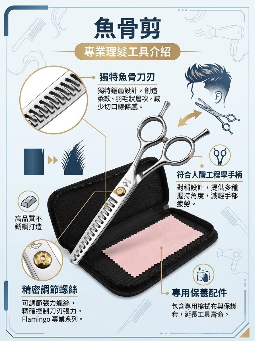 六吋魚骨剪