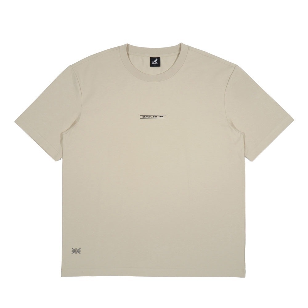 【KANGOL】中性經典圓領T｜經典版型．舒適混紡｜3色-65251012