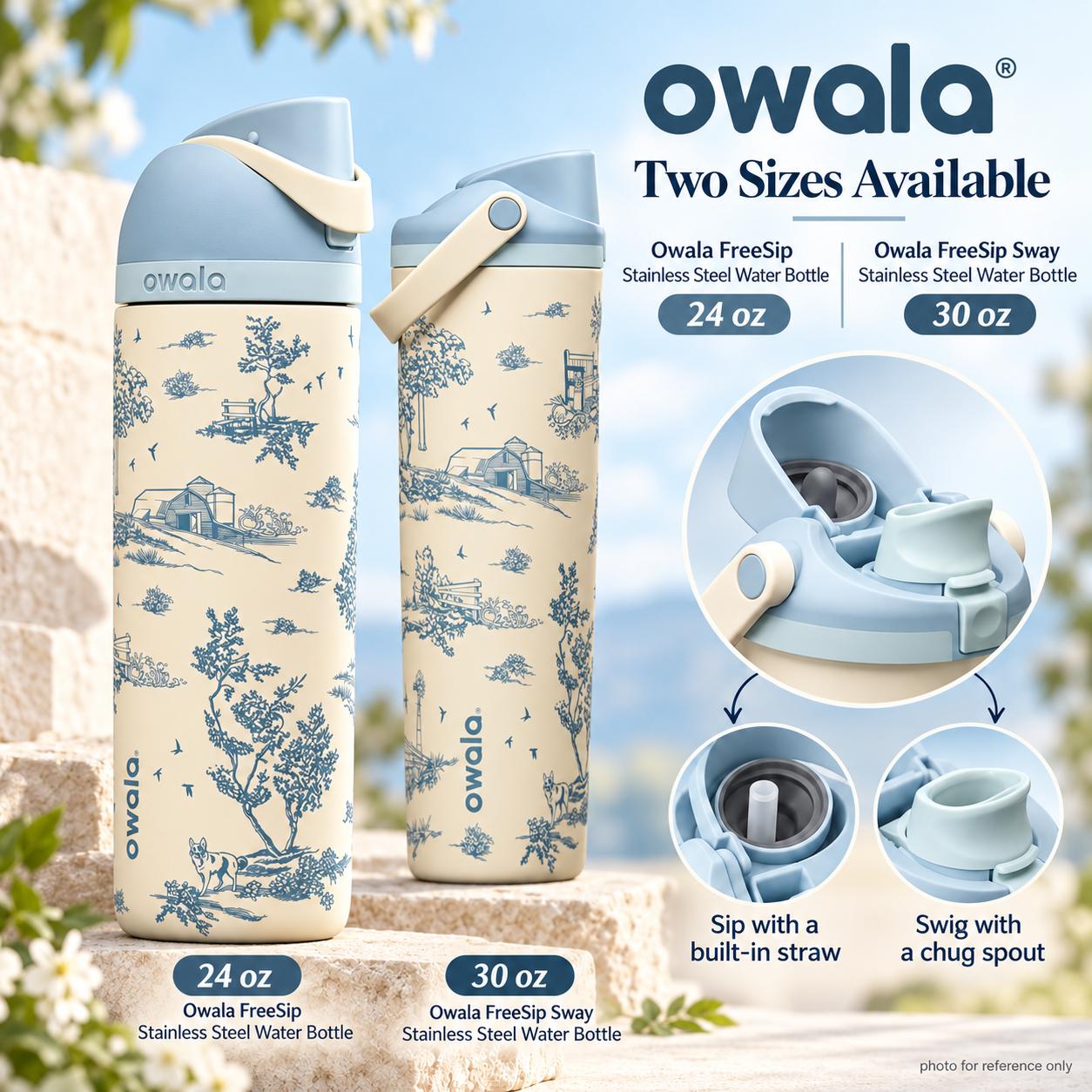 【預購】Owala K01018800 超強防漏系列