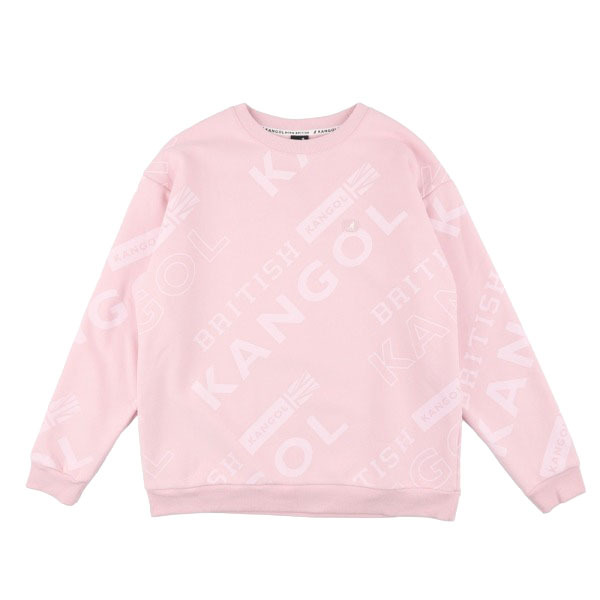 【KANGOL】中性印花圓領T｜圓領版型．印花設計｜2色-3551009