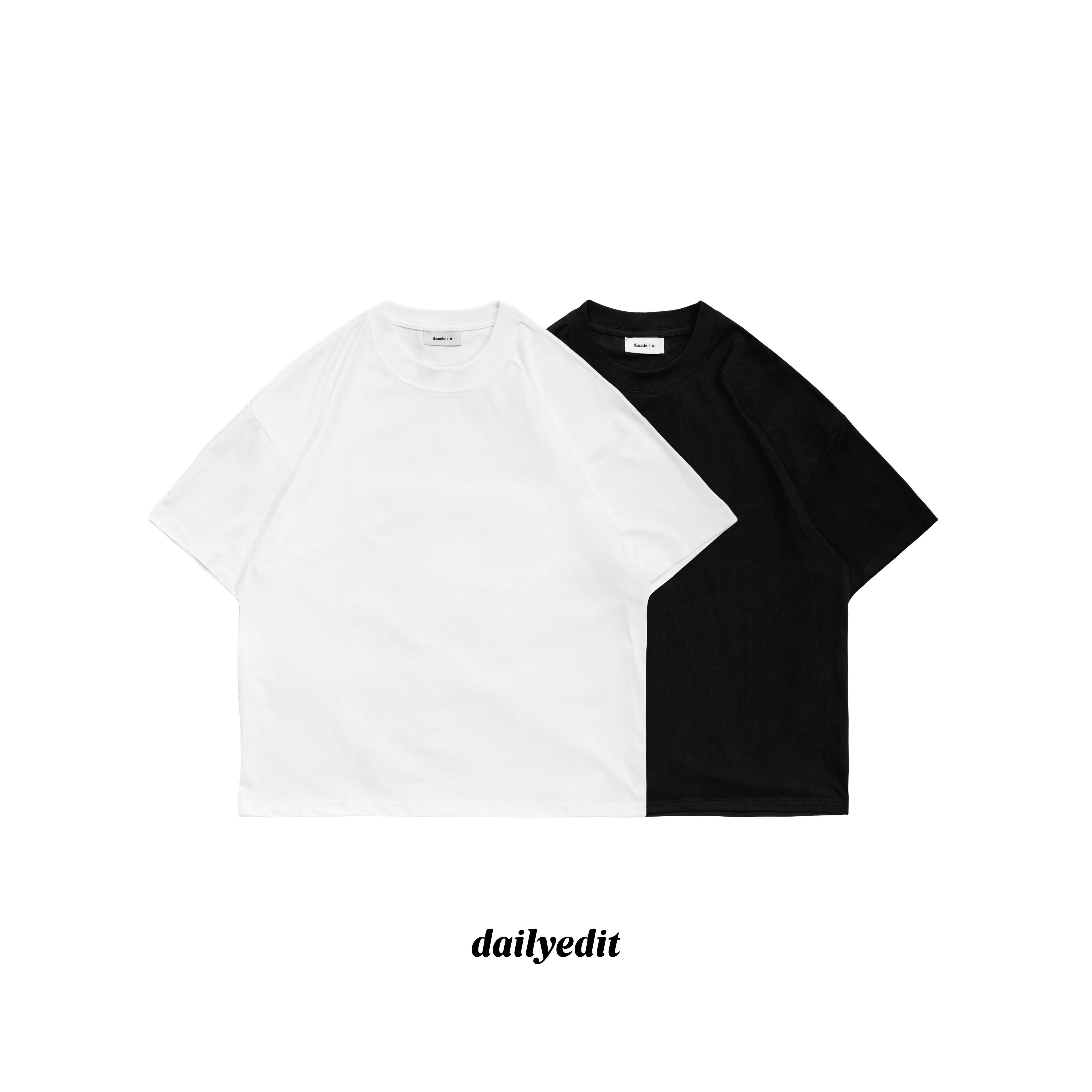 極簡純棉寬短袖 Basic Cotton Tee DT-003