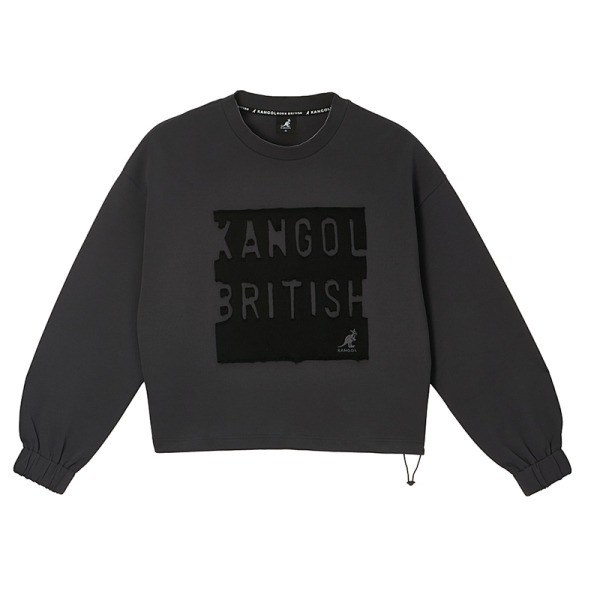 【KANGOL】女款貼布繡花T｜貼布刺繡．柔軟彈性｜3色-64521001