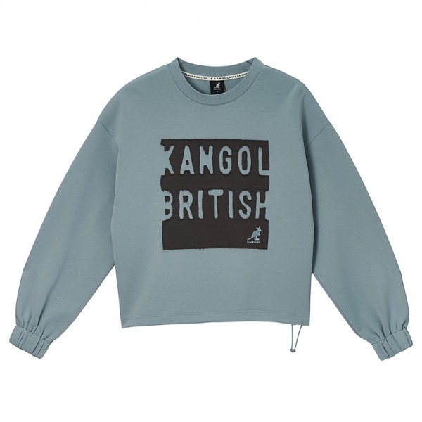【KANGOL】女款貼布繡花T｜貼布刺繡．柔軟彈性｜3色-64521001