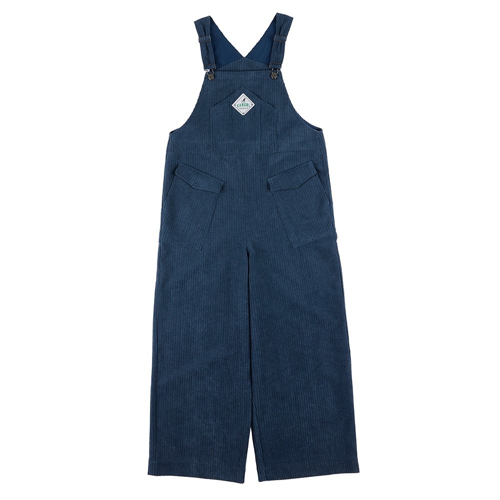 【KANGOL】女款燈芯絨吊帶褲｜燈芯絨質感．層次穿搭｜2色-63521571