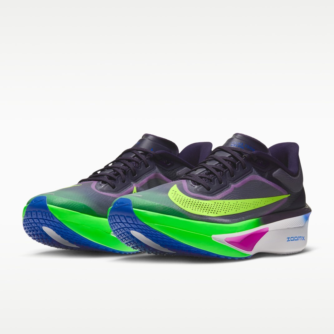 男鞋 NIKE ZOOM FLY 6 RSG 黑紫綠 緩震 透氣 碳纖維 慢跑 運動鞋【IQ0666-500】