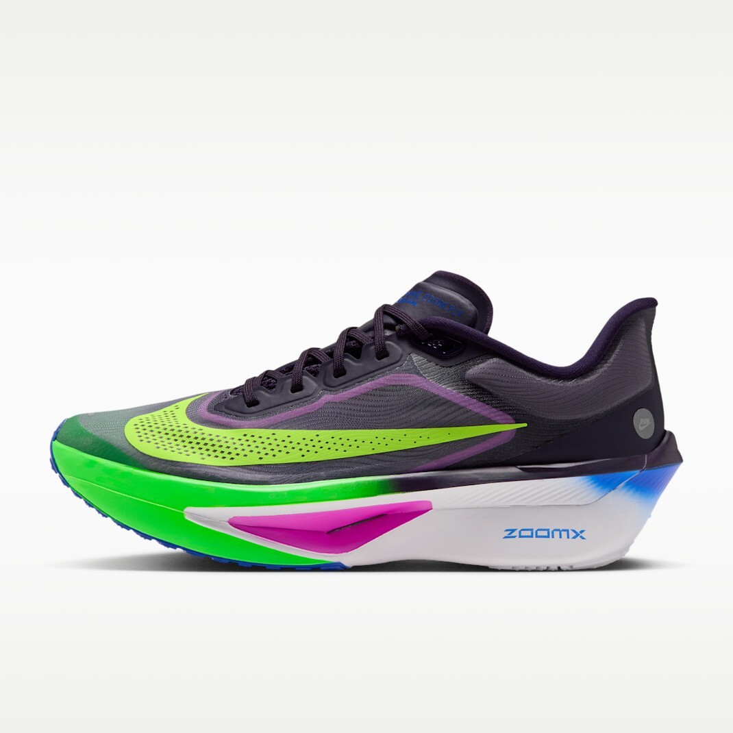 男鞋 NIKE ZOOM FLY 6 RSG 黑紫綠 緩震 透氣 碳纖維 慢跑 運動鞋【IQ0666-500】