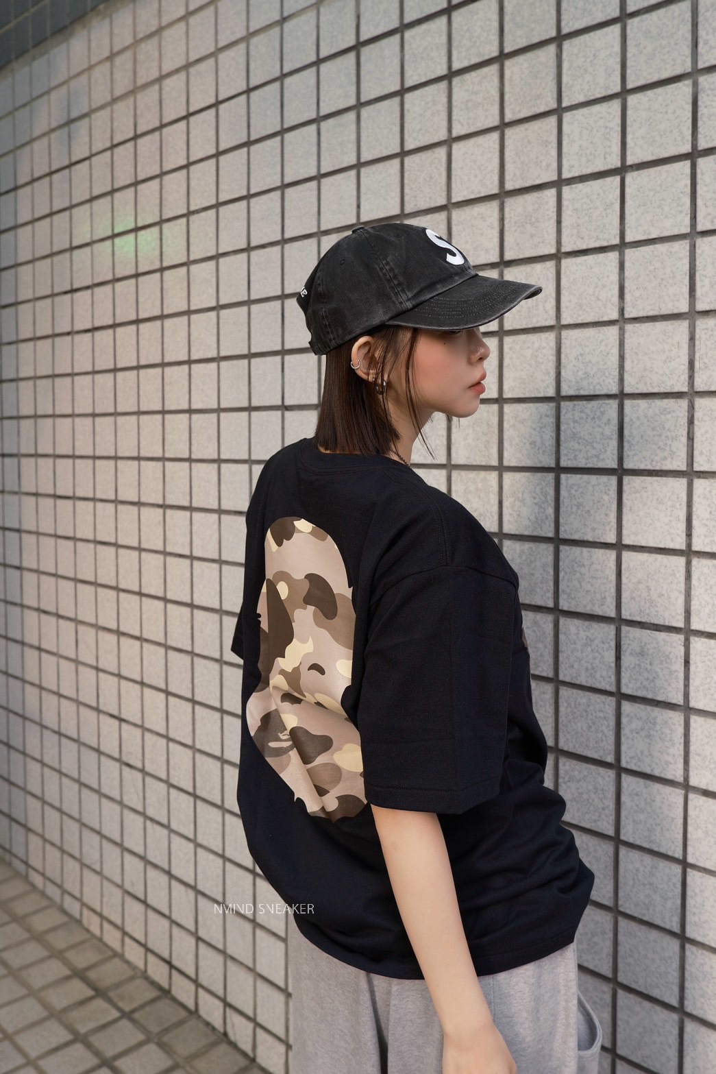 <快速出貨> BAPE Color Camo Big Ape Head Tee