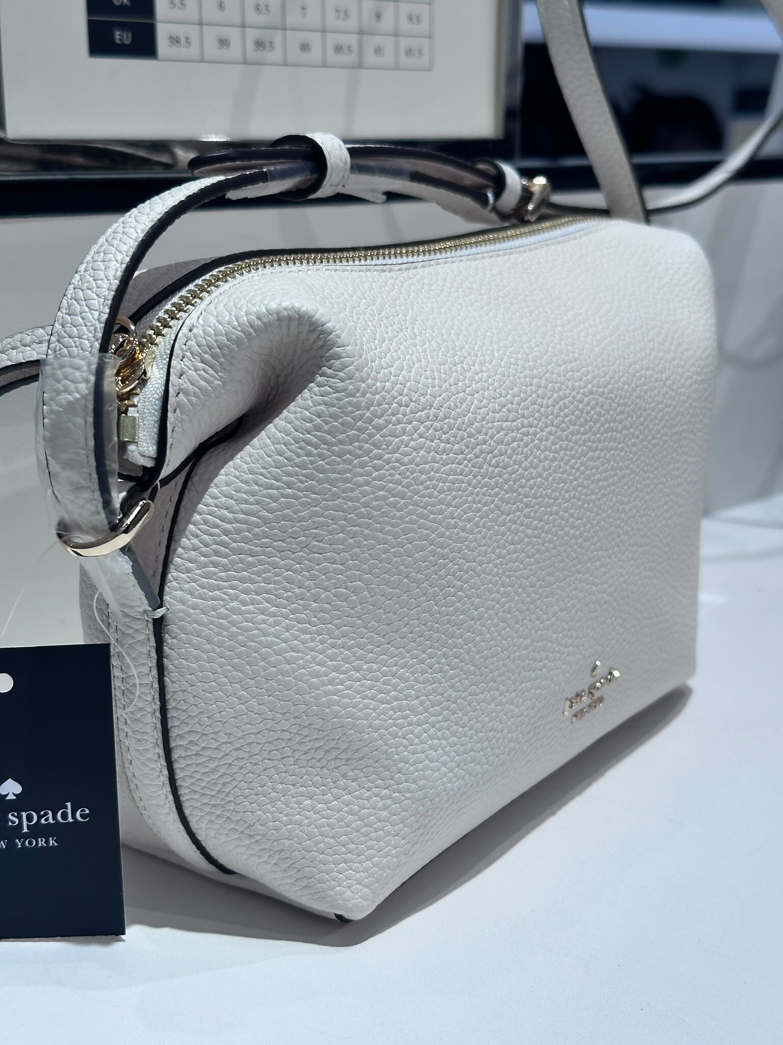 WV23 KS 奶油白色 迷你相機袋  Hazel Mini Camera Bag