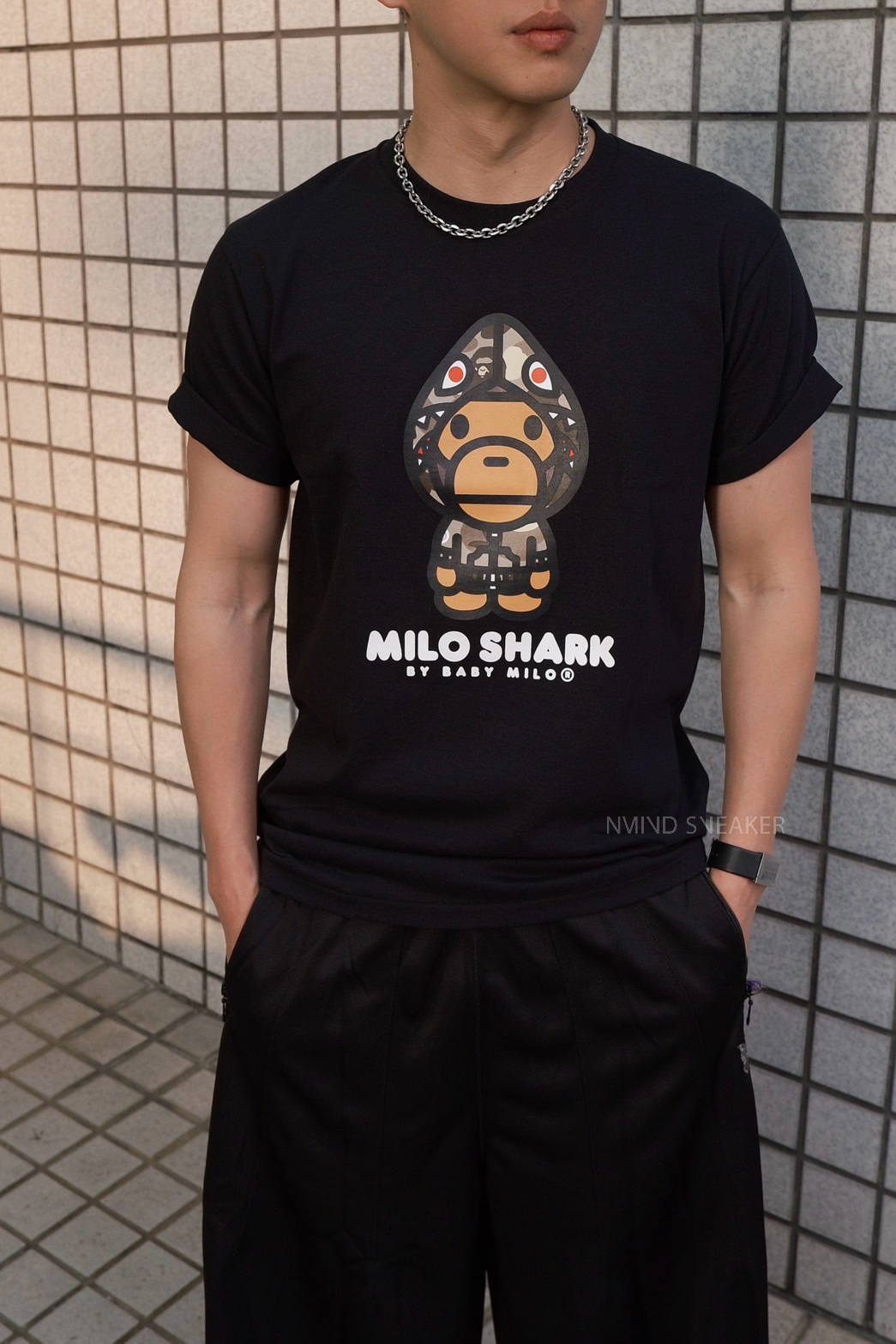 <快速出貨> BAPE Milo Shark FZH Tee