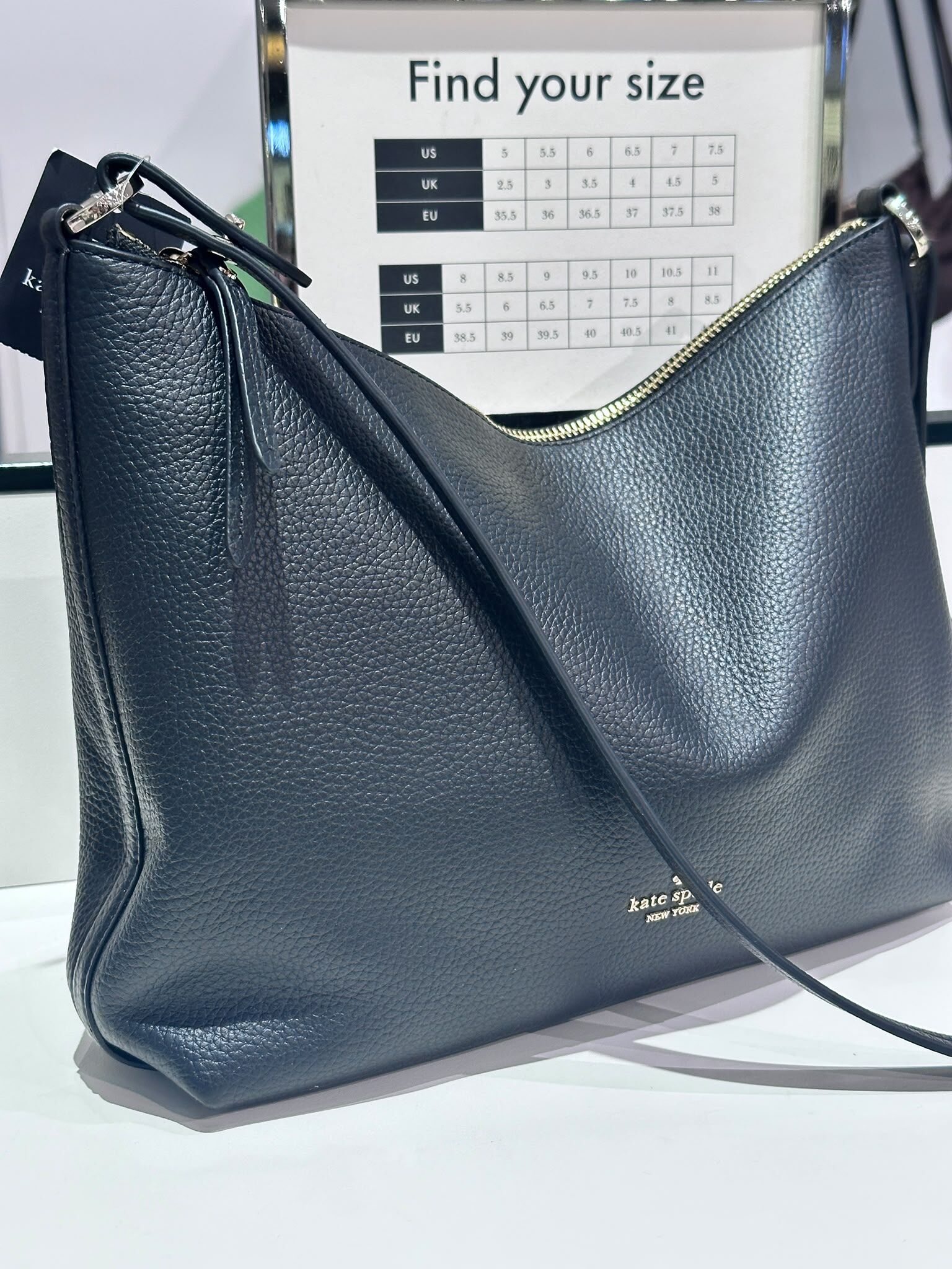 WV27 KS 黑色大斜背包  Lenox Large Crossbody Bag
