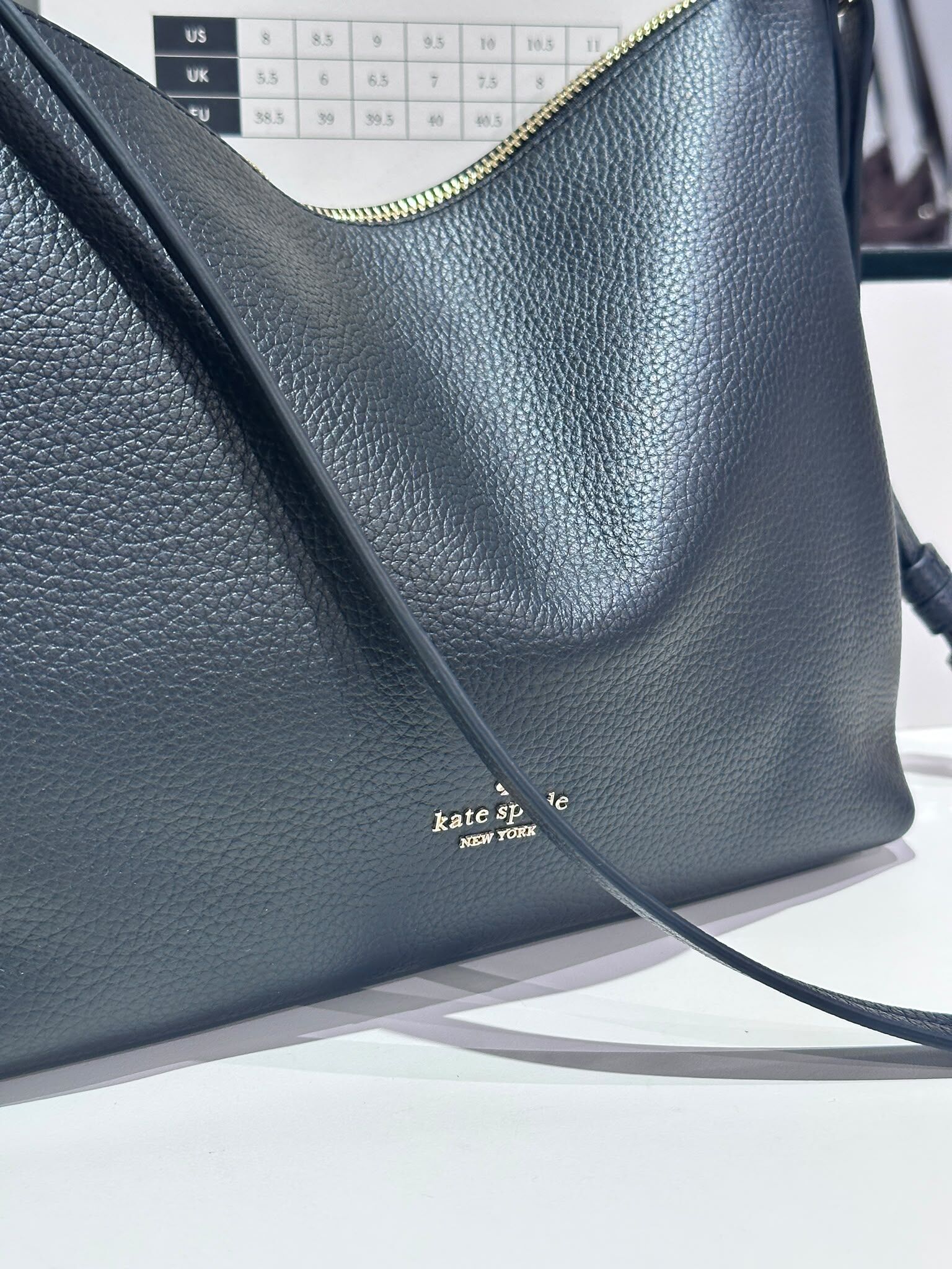 WV27 KS 黑色大斜背包  Lenox Large Crossbody Bag