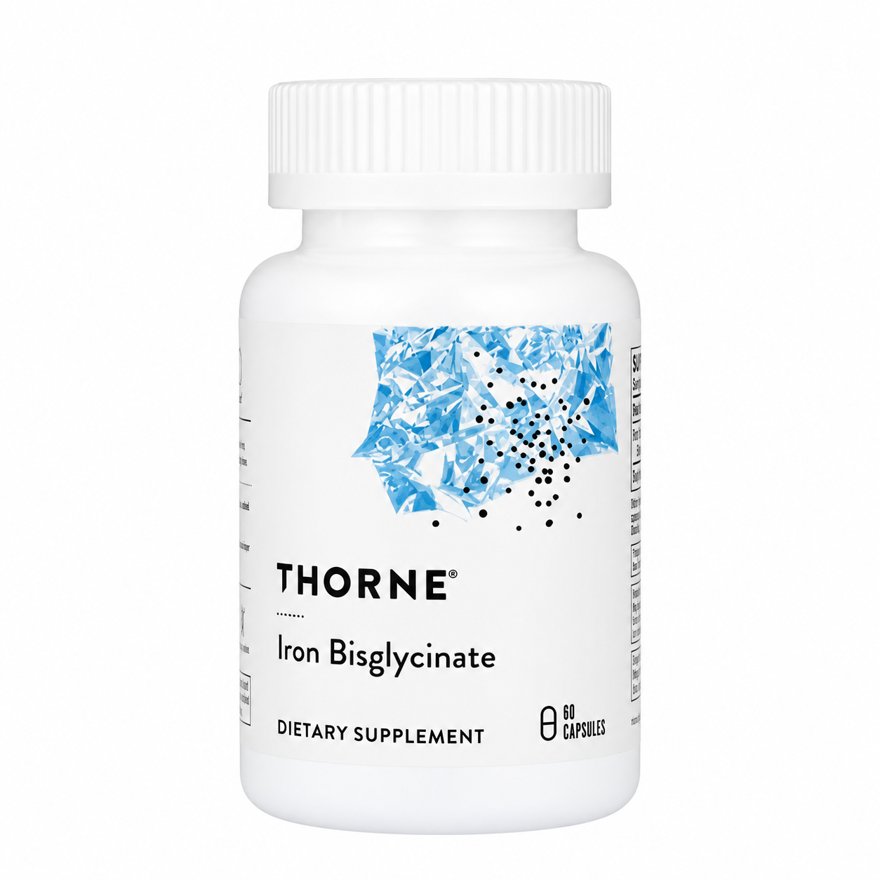 【iHerb】任兩件免運 THORNE 甘氨酸亞鐵 亞鐵 螯合鐵 鐵質補充 女性營養補給 20mg 60粒