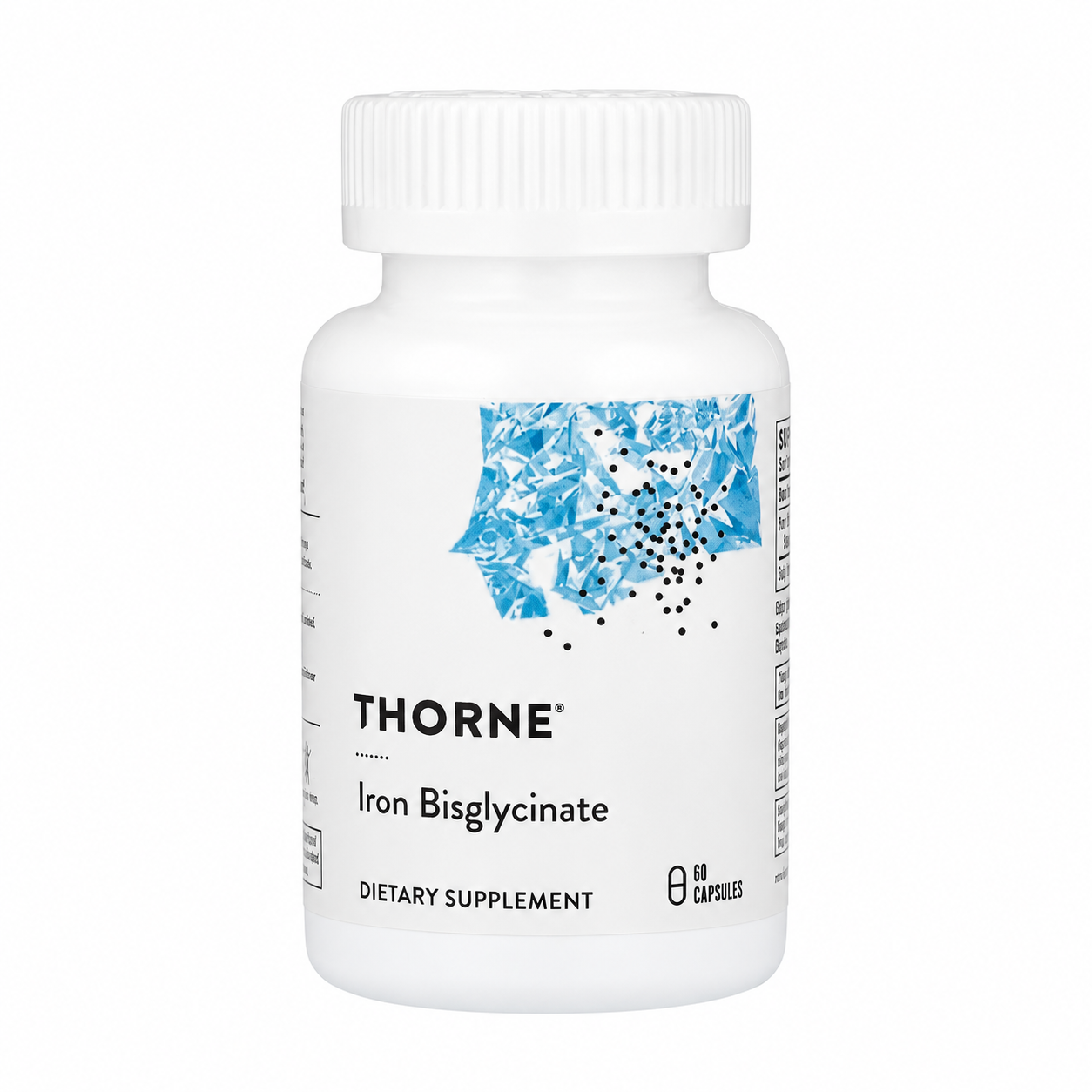 【iHerb】任兩件免運 THORNE 甘氨酸亞鐵 亞鐵 螯合鐵 鐵質補充 女性營養補給 20mg 60粒