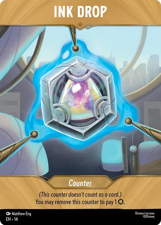 Hyperia City - Ink Drop (Blue)