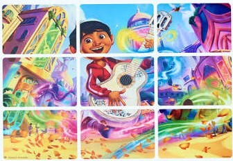 Hyperia City - Hyperia City Puzzle Insert (Set of 9)