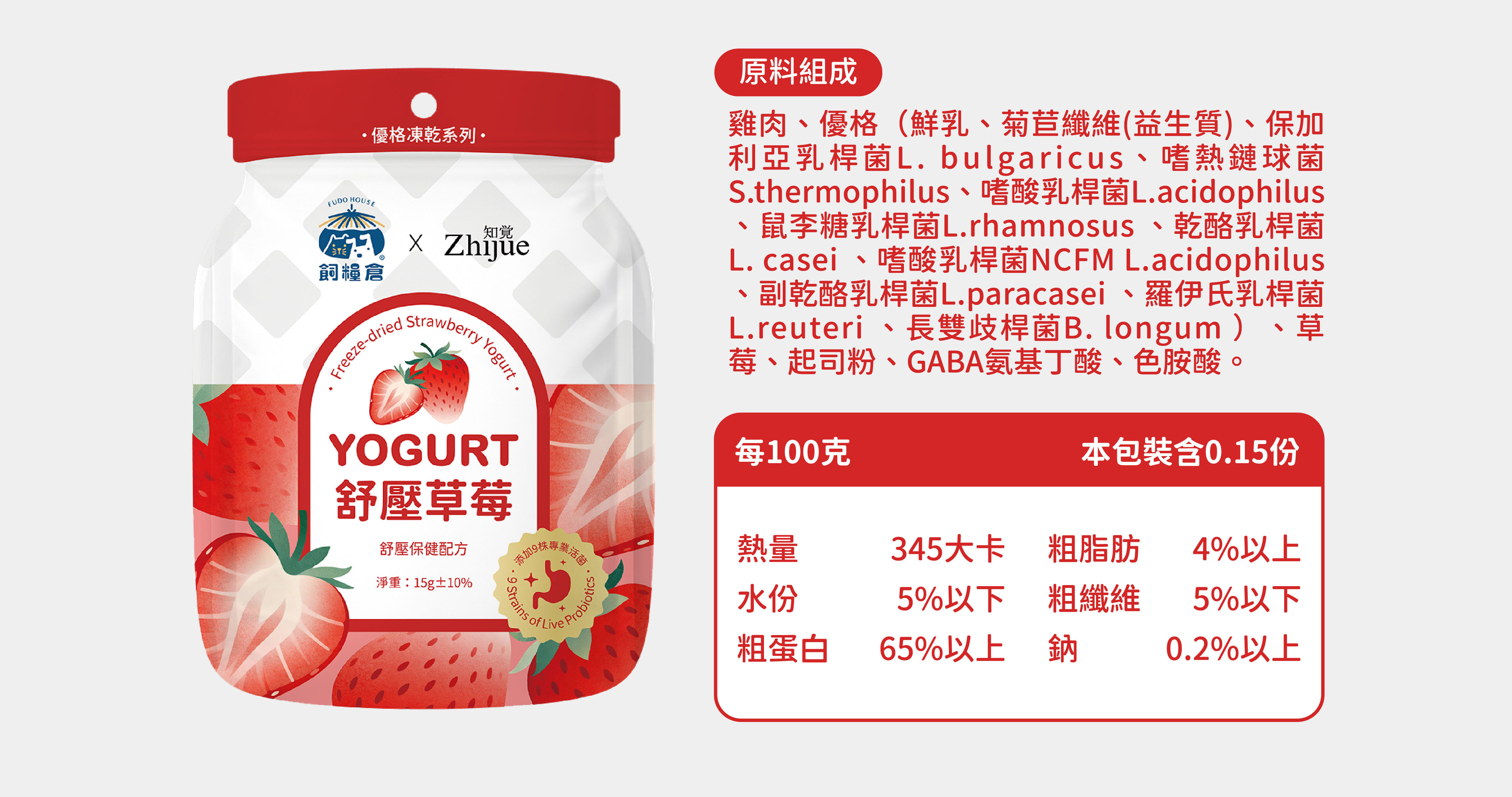 飼糧倉 水果優格凍乾