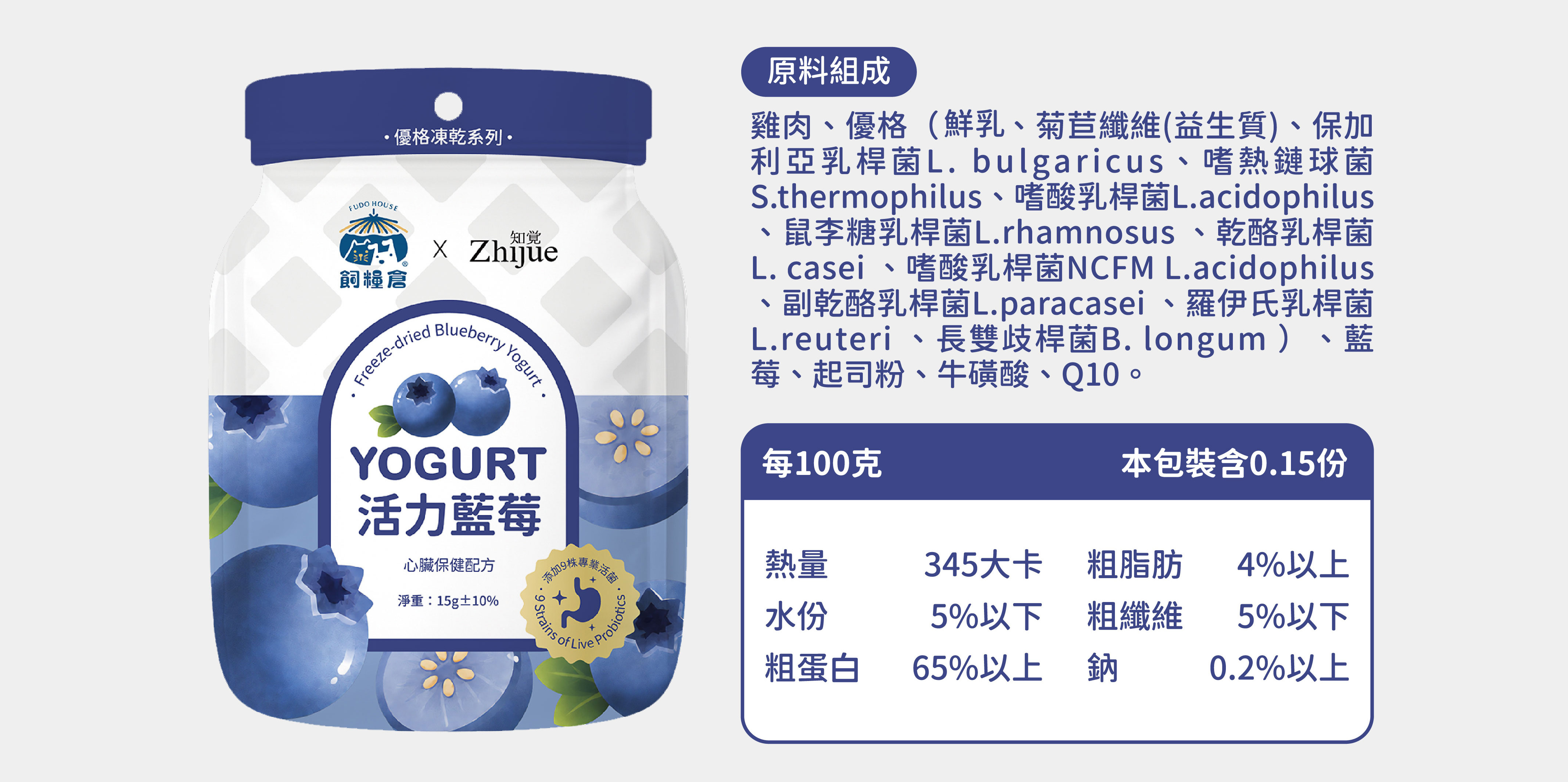 飼糧倉 水果優格凍乾