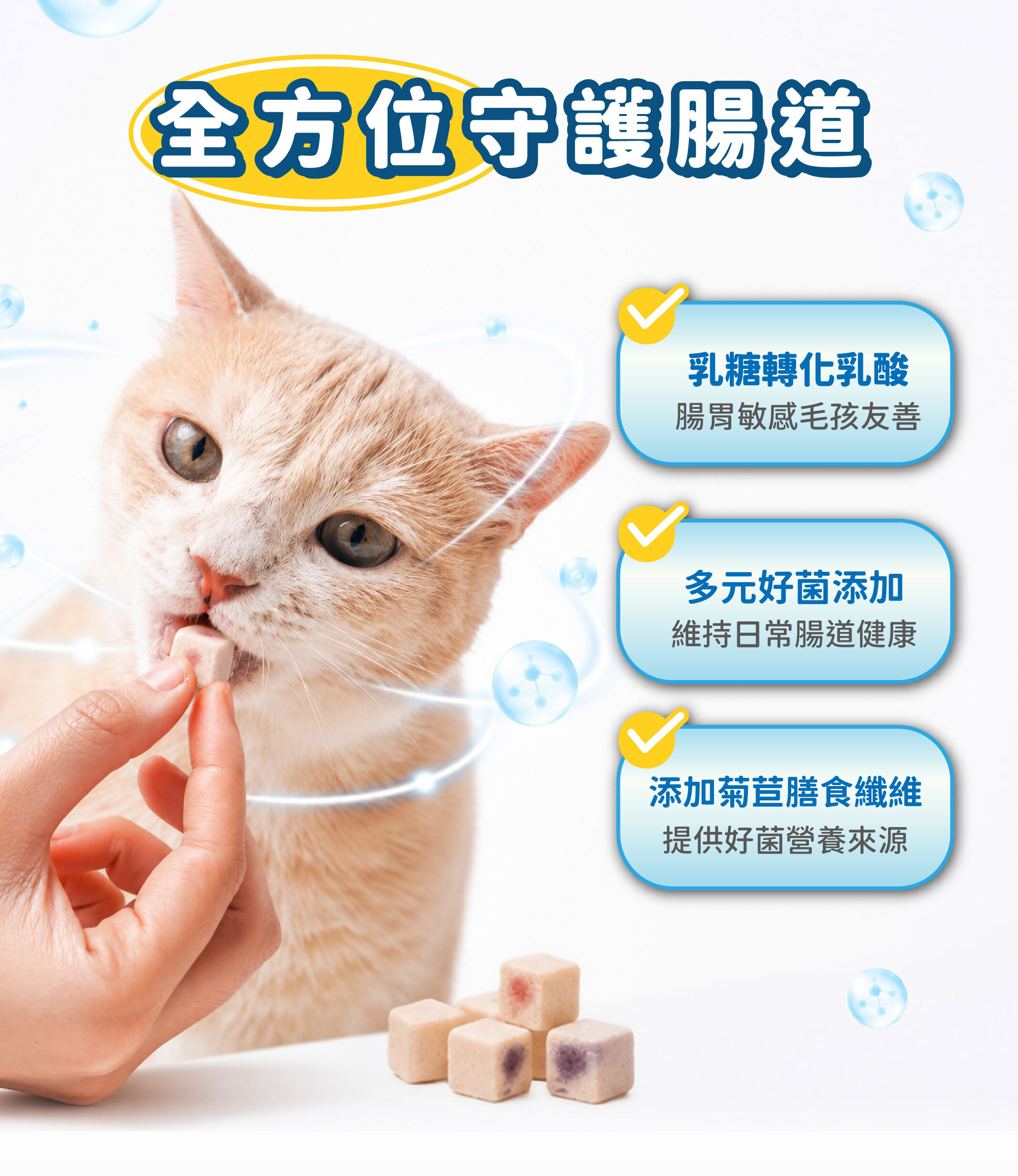 (Taiwan) Fudohouse Freeze-Dried Yogurt Bites (For Cats & Dogs)