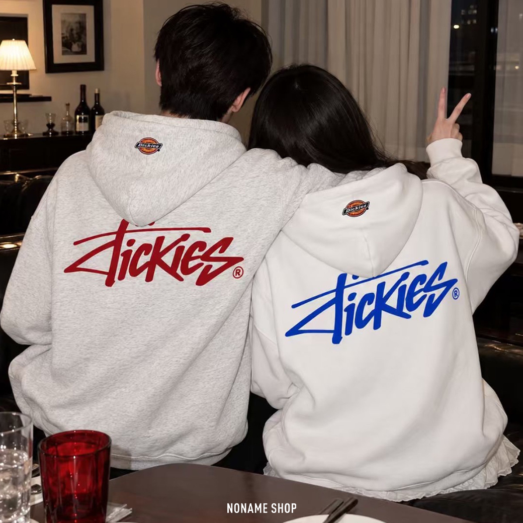DICKIES 美式 草寫 印花 LOGO 連帽 帽T 有刷毛 無刷毛 四色 (男/女同款)