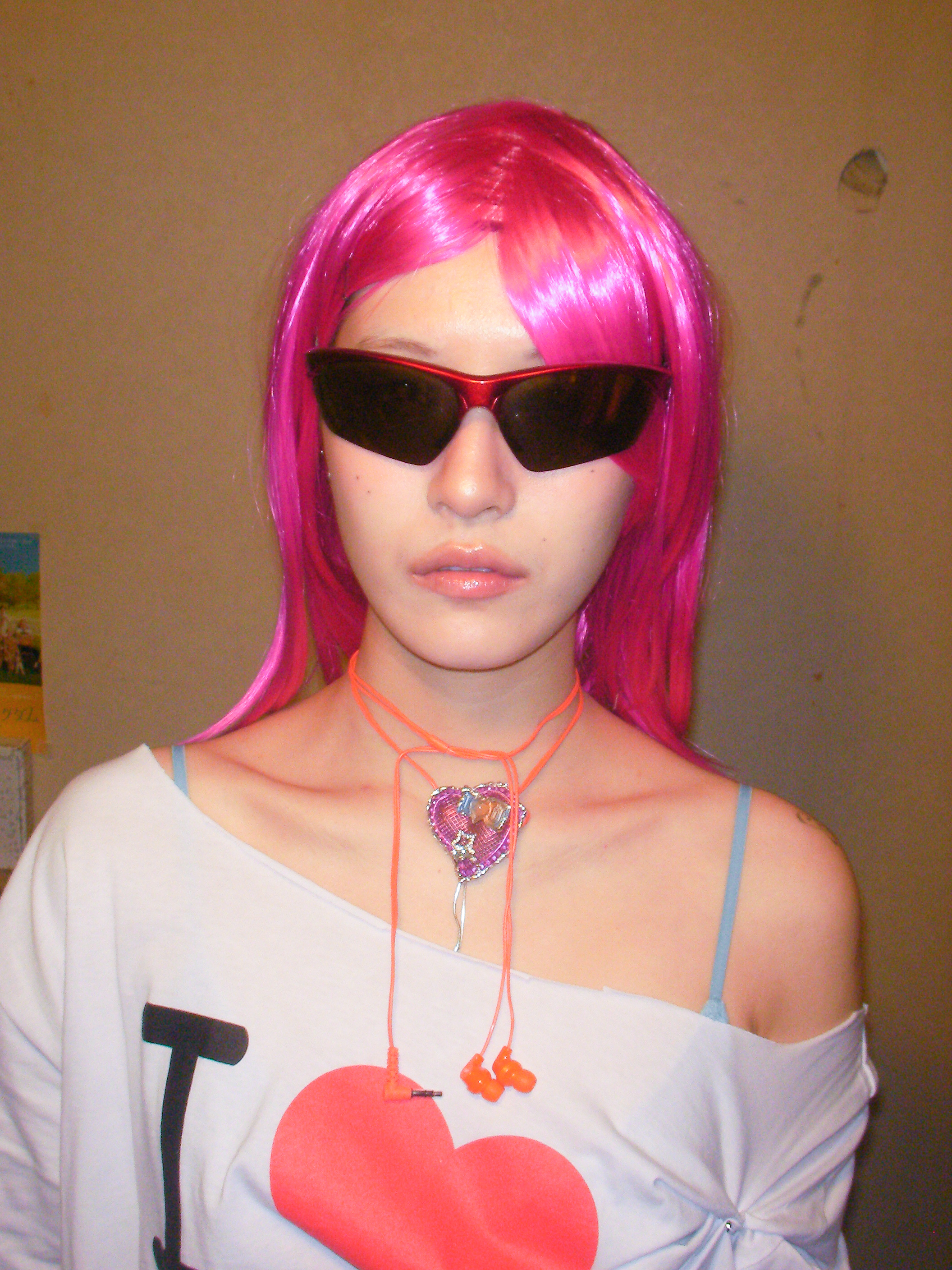 Schoo1Baggy Wo Ai Ni Necklace