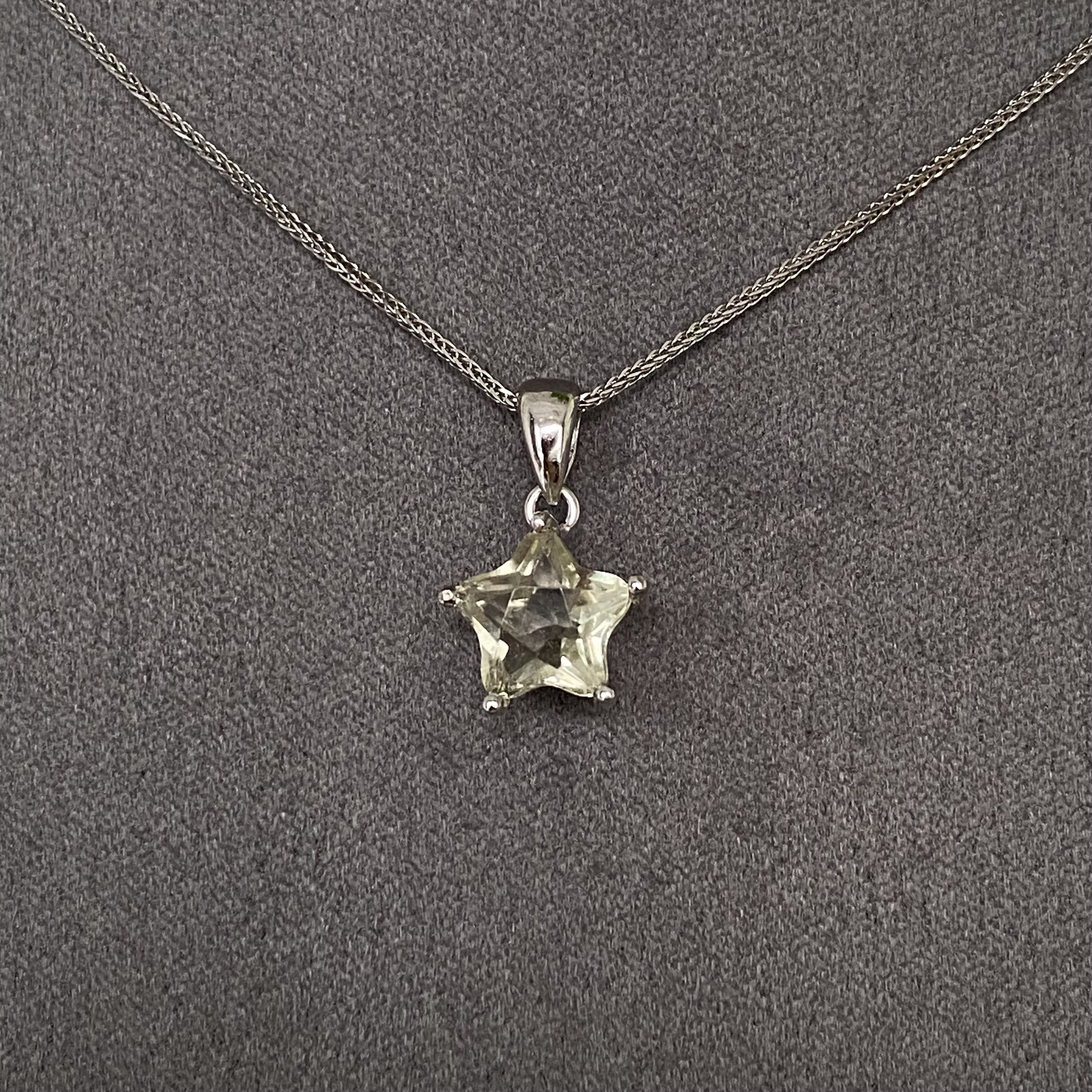 利比亞黃金隕石星星吊墜