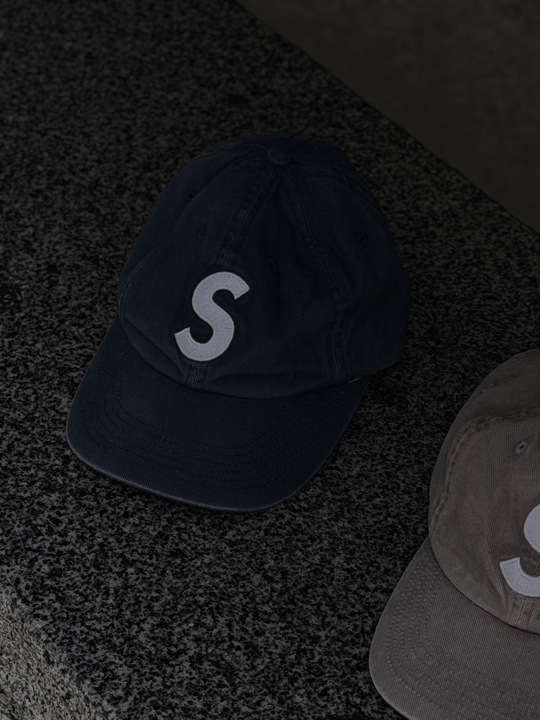 <快速出貨>SUPREME 大S LOGO 水洗帽  水洗藍/水洗灰/水洗黑/米白