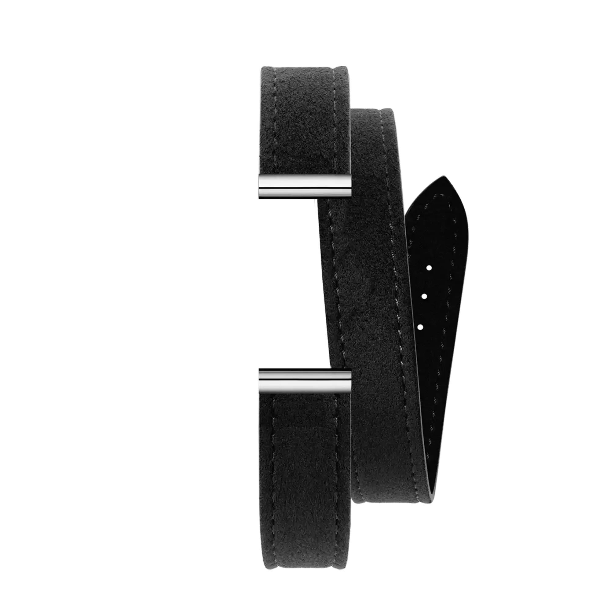1HL1019-174 [HERBELIN] Antares 黑色 Alcantara 錶帶 #BRAC17048A67 (EU)