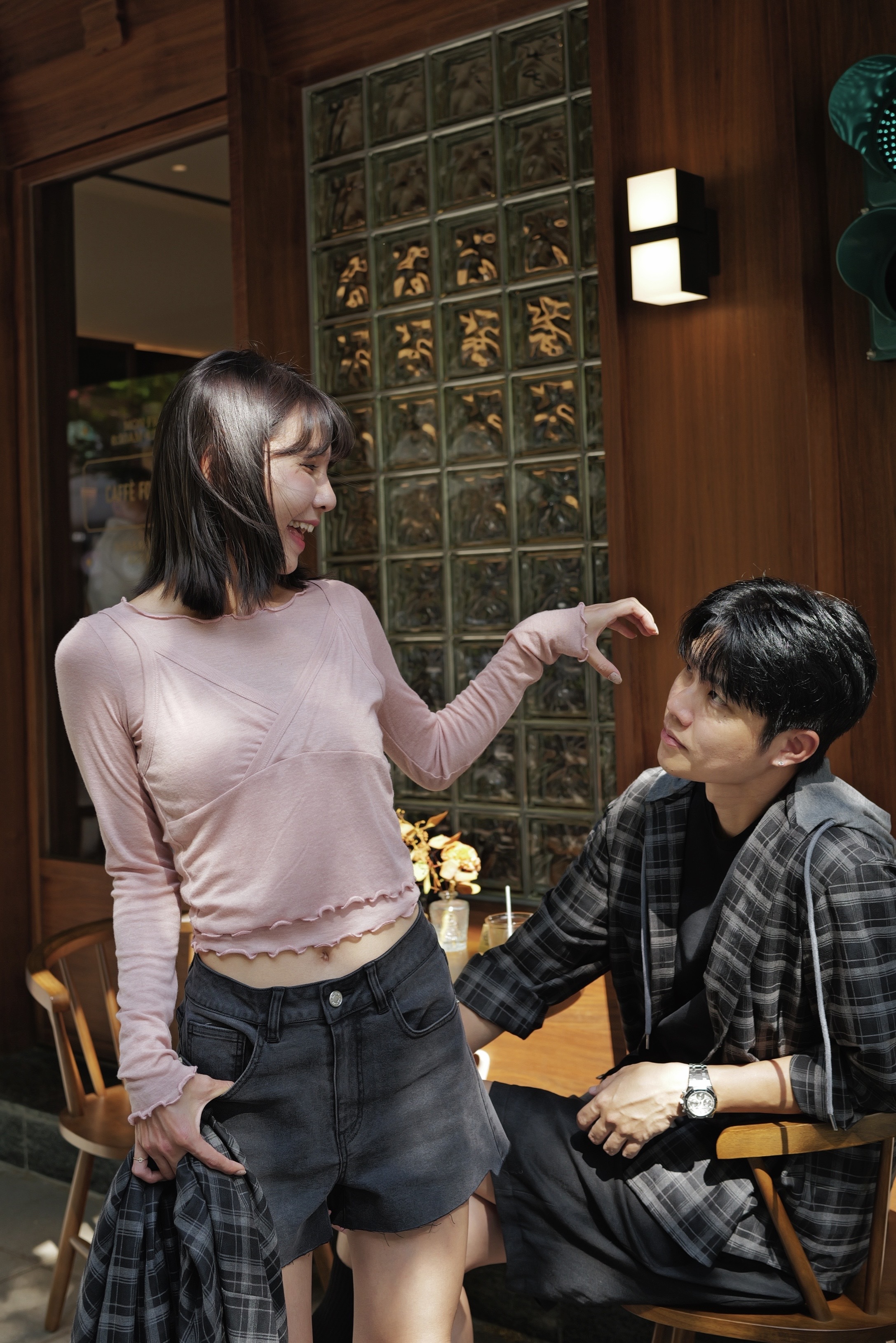 預購 COMMI 木耳邊兩件式上衣（包色）