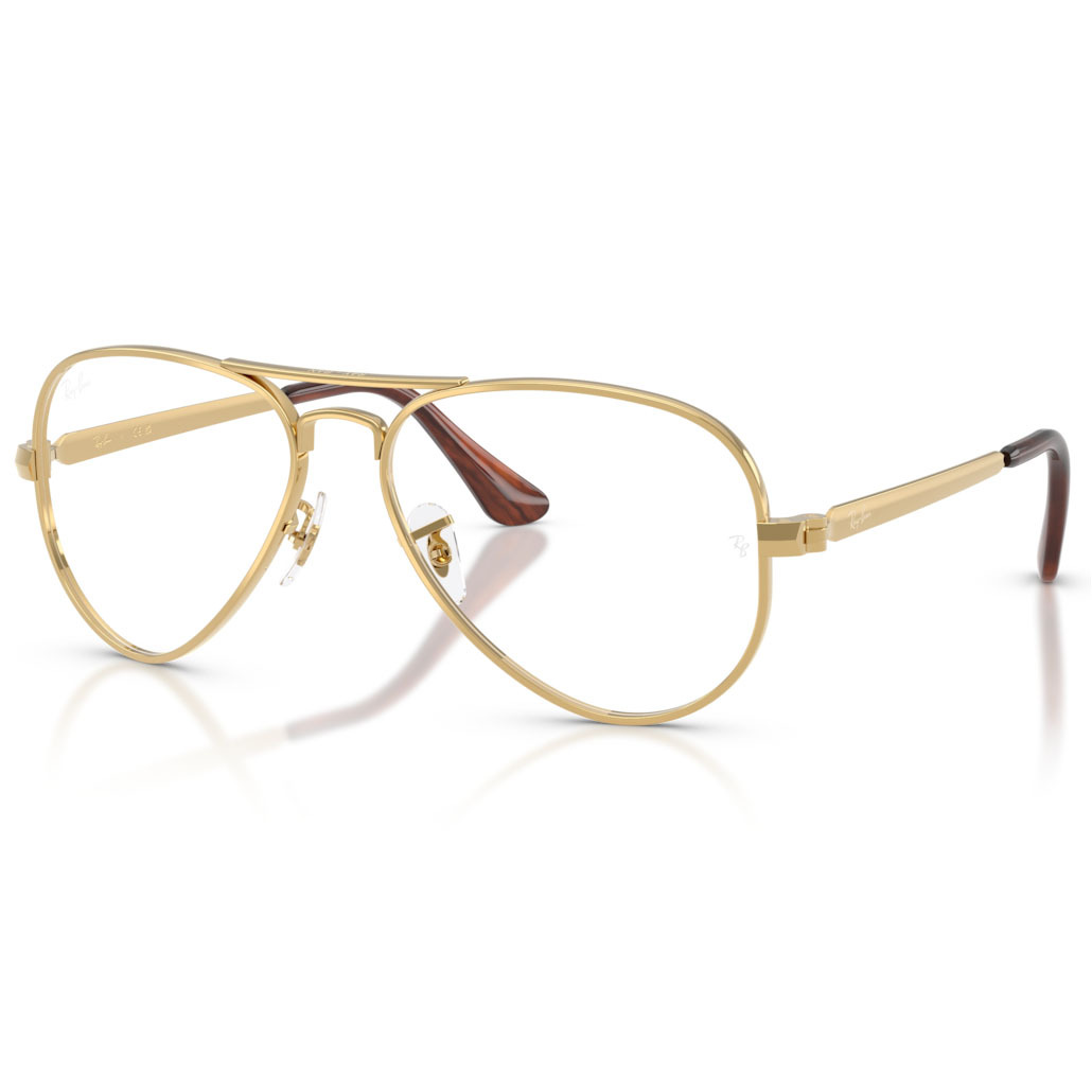 【RayBan】RB3925V 2500 58mm 飛行員光學眼鏡♣(金色)202507
