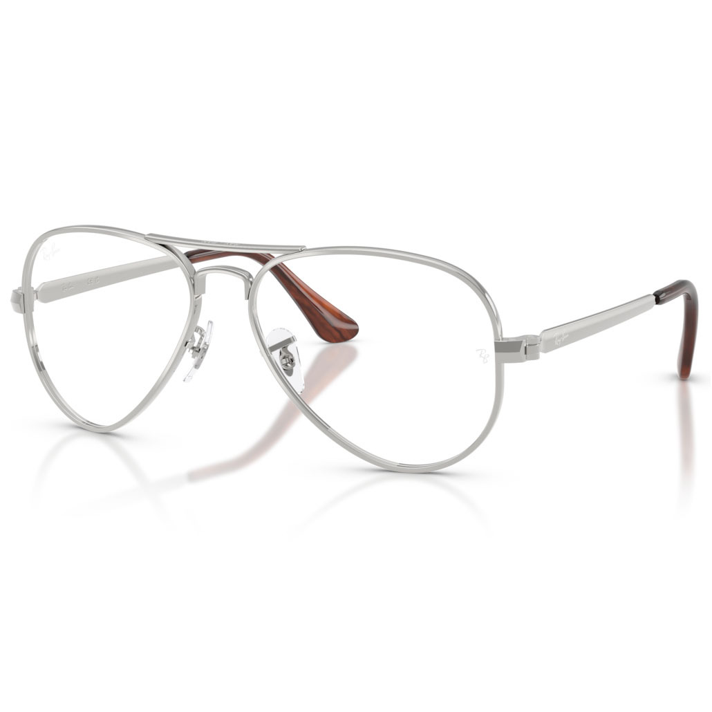 【RayBan】RB3925V 2501-58mm 飛行員光學眼鏡♣(銀)202507