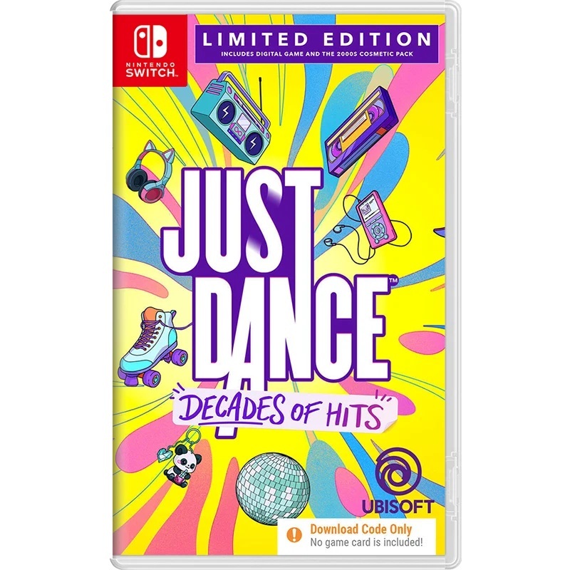 Nintendo Switch Just Dance Decades of Hits (Code in box)