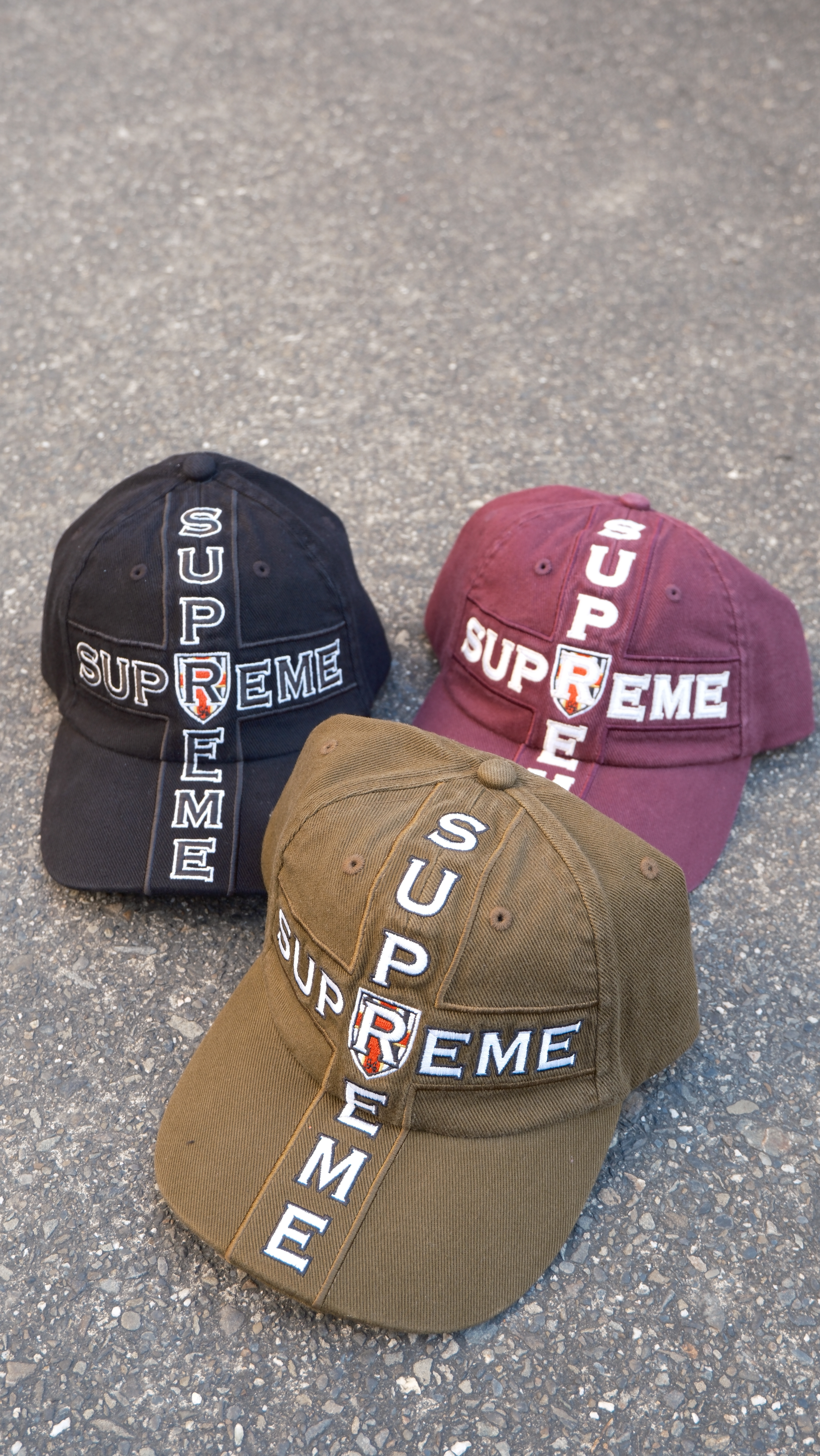 Supreme CROSS 6-PANEL 十字 LOGO 六分割帽    FW26H63