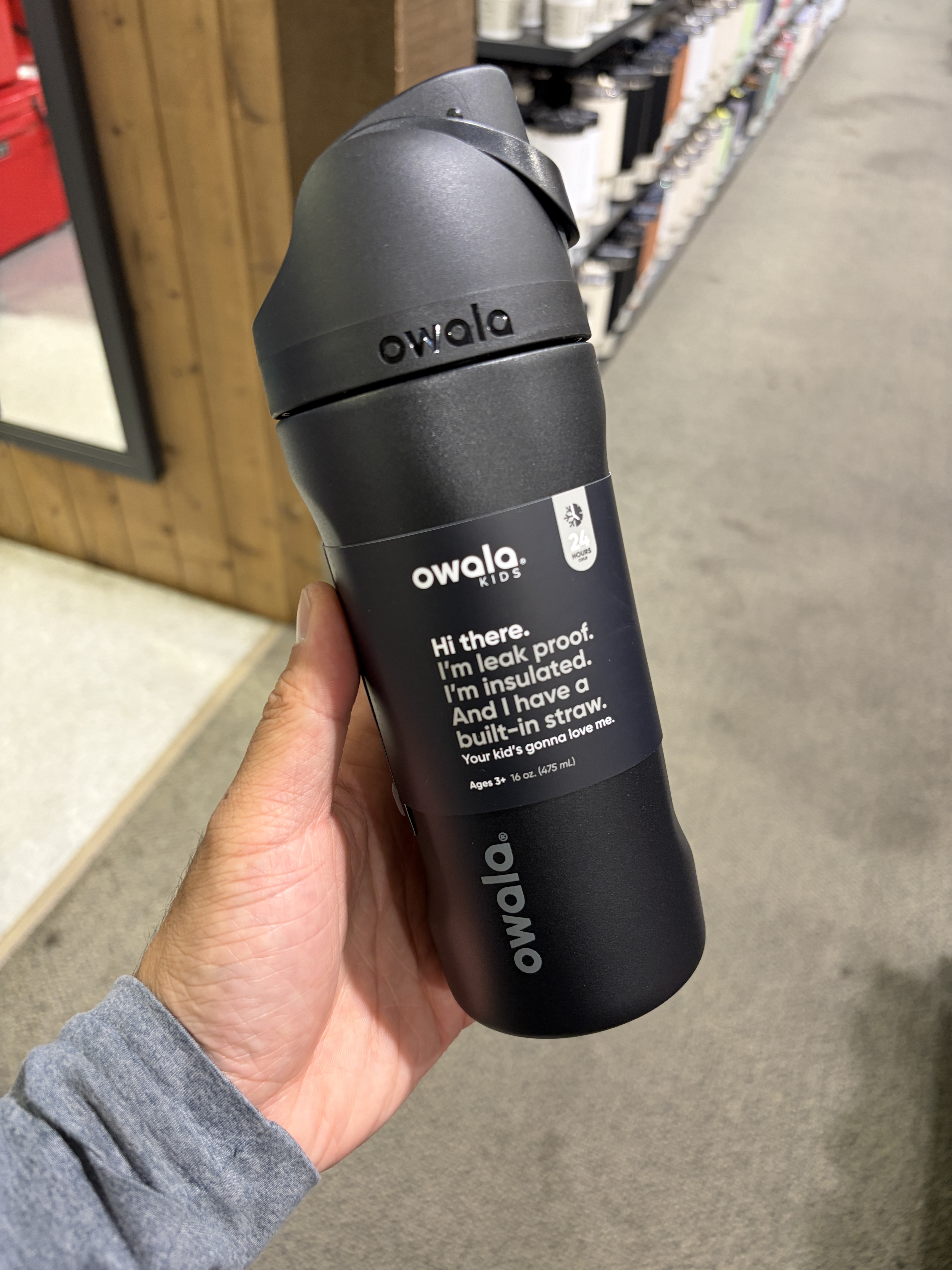 Owala (16oz 475Ml) FreeSip FreeSip 水壺 (內有吸管)