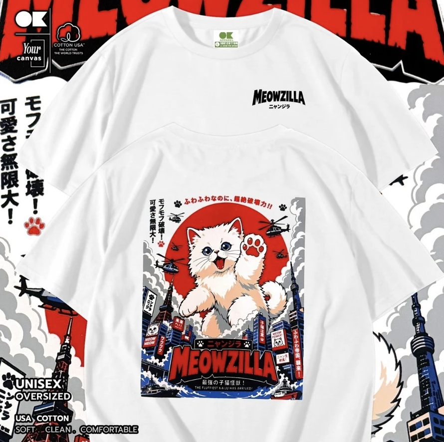 泰國 OK靚料TEE MEOWZILLA（T2610 OK939）
