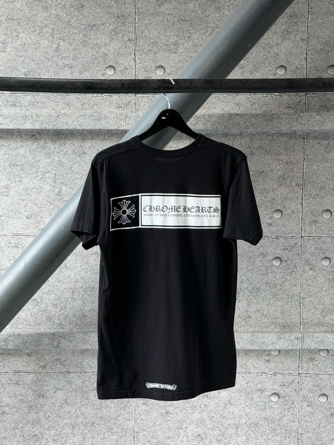 Chrome Hearts 克羅心 經典款 胸口十字 背後好來塢橫幅 短袖