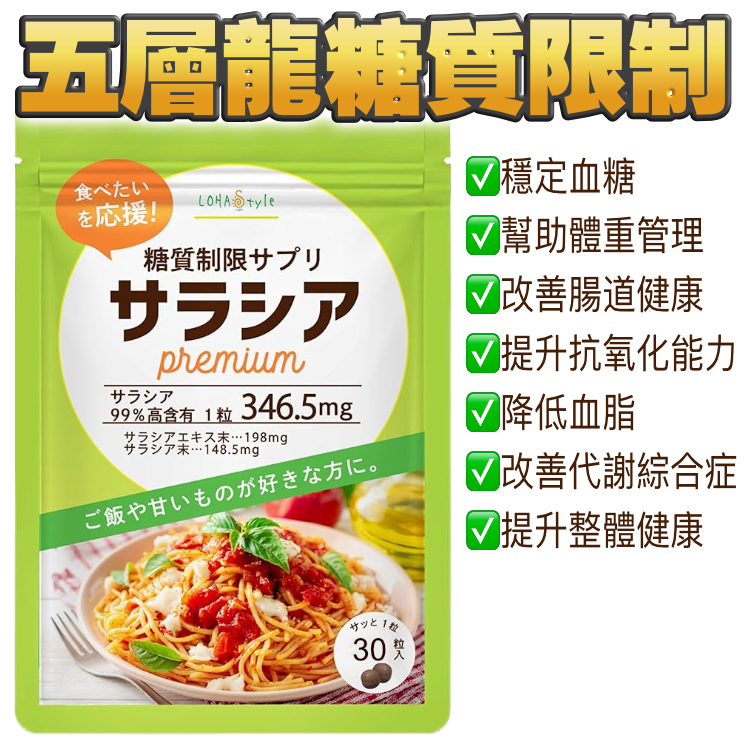 【$488/3包】五層龍糖質限制
