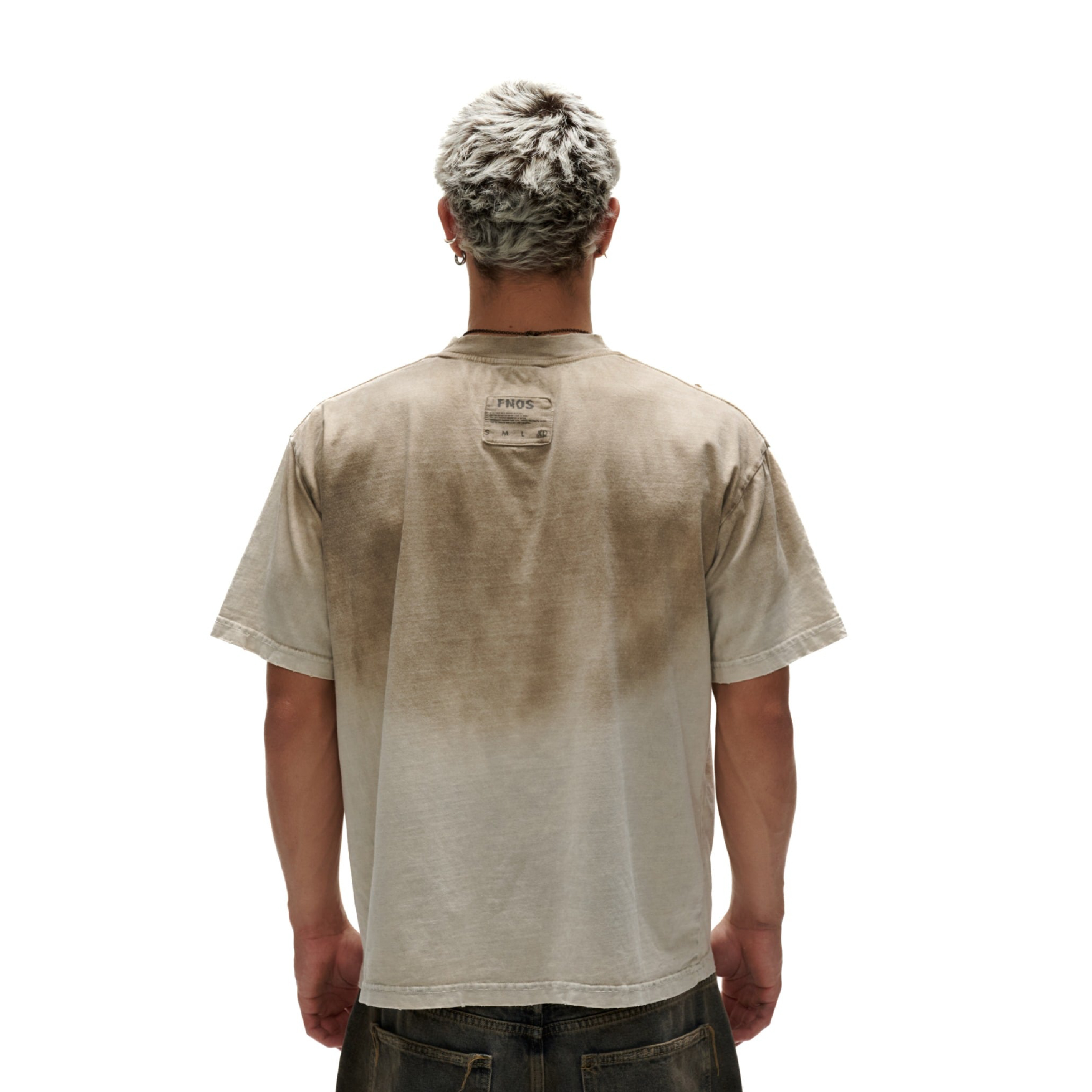 FNOS “FNOS” Washed Basic Tee [TSW17]