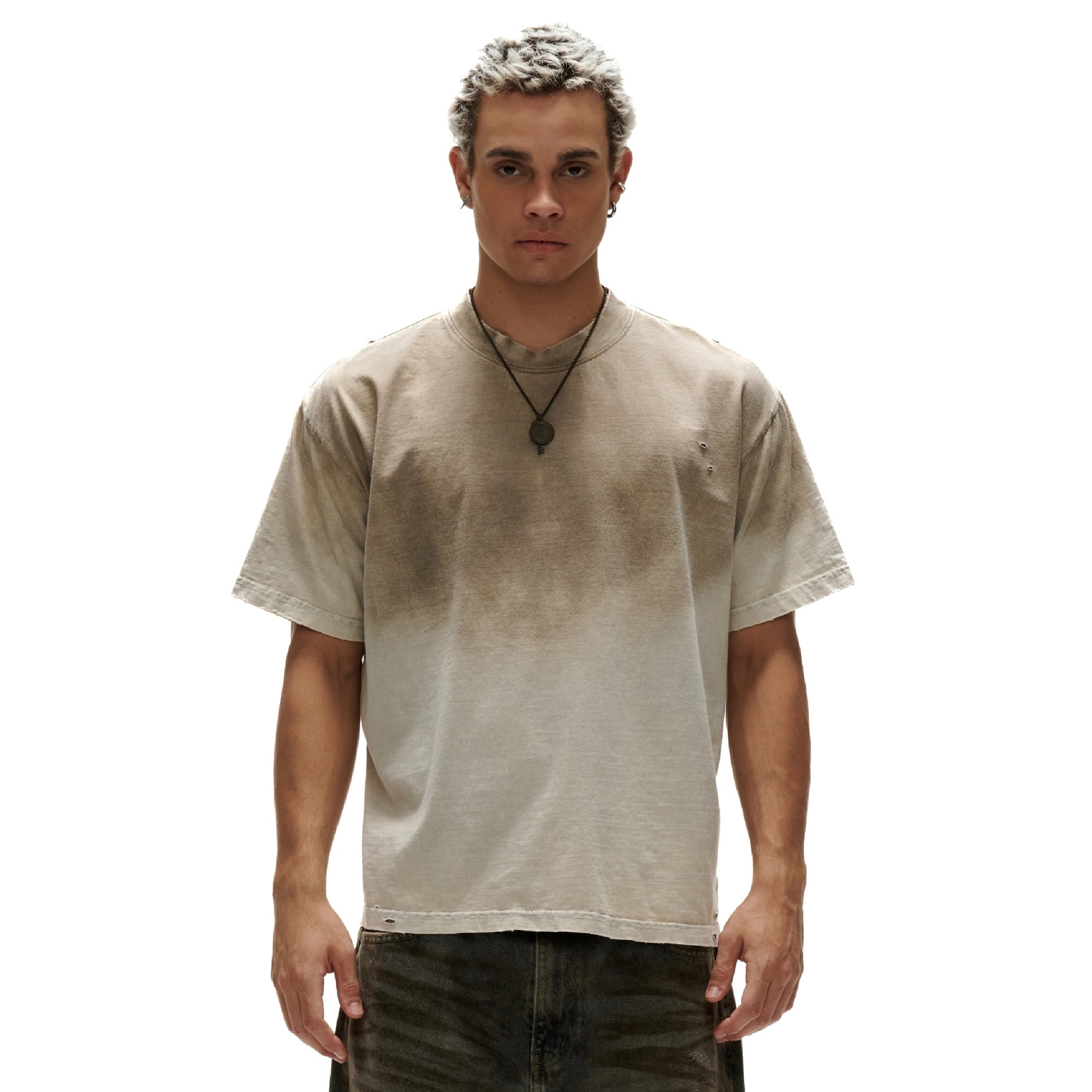 FNOS “FNOS” Washed Basic Tee [TSW17]